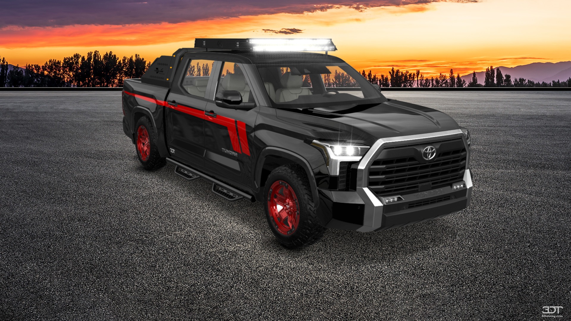 Toyota Tundra 4 Door pickup truck 2022 tuning