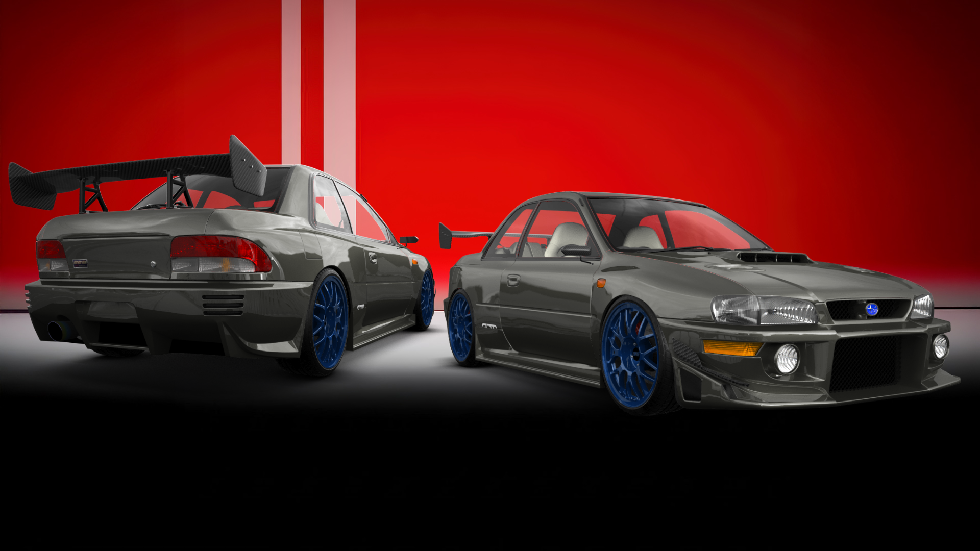 Subaru Impreza WRX STI 22B 2 Door Coupe 2000 tuning