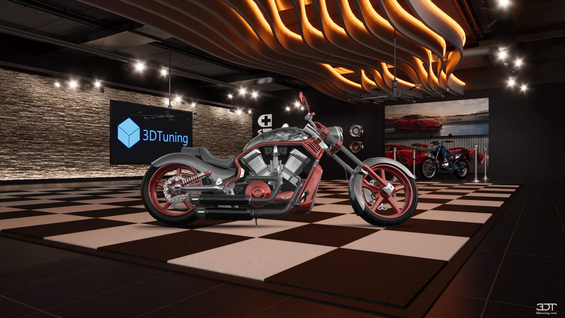Harley-Davidson Custom Chopper Cruiser 2011 画像