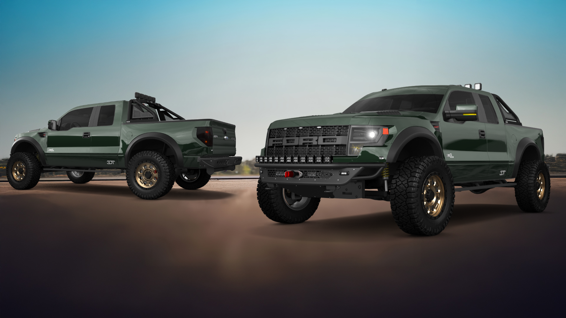 Ford F-150 SVT Raptor 2 Door pickup truck 2010 tuning