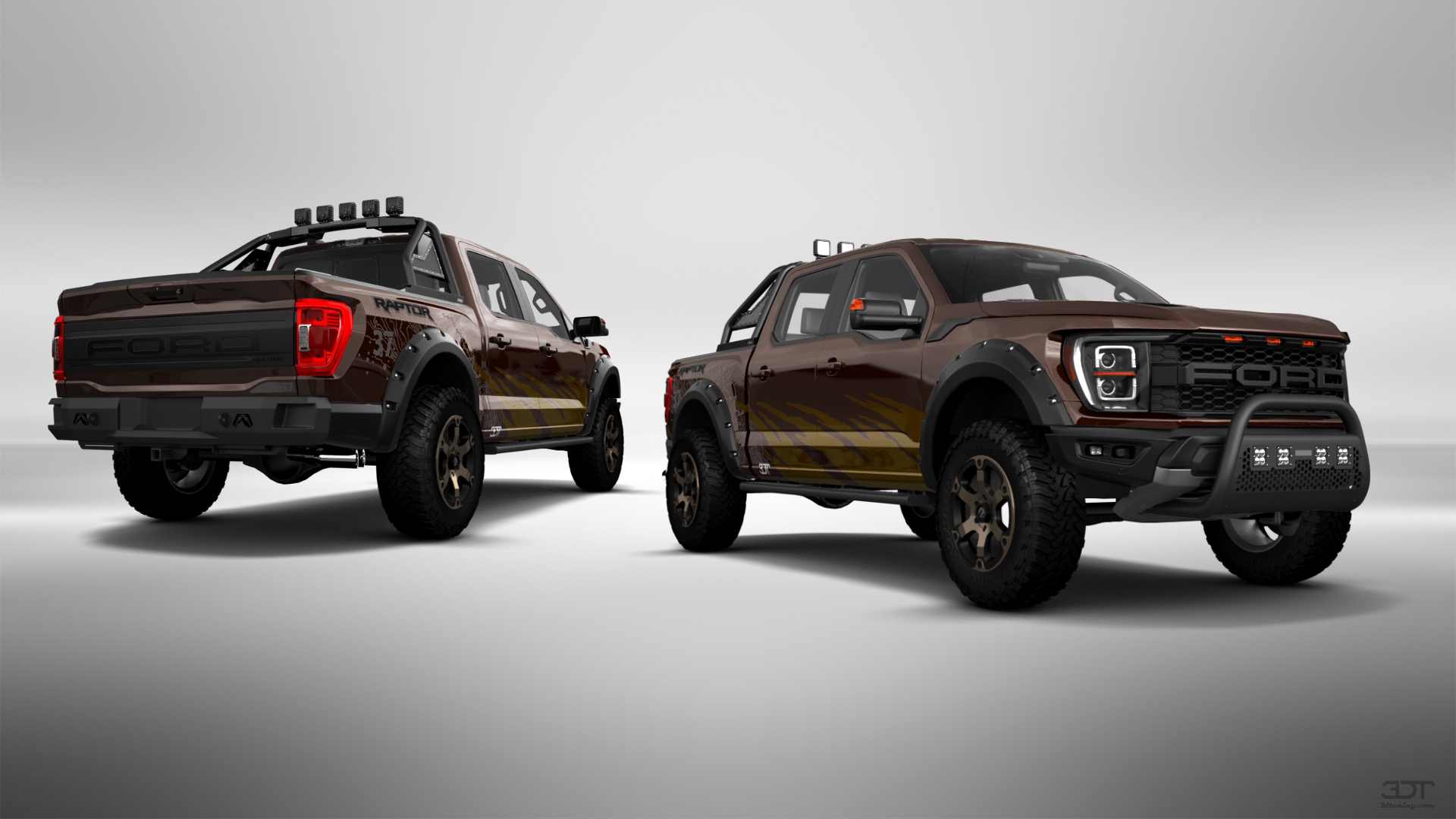 Ford F-150 Raptor 4 Door pickup truck 2021 tuning