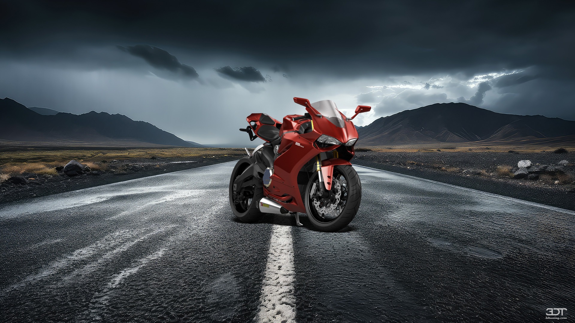 Ducati 899 Panigale Sport Bike 2015 Images