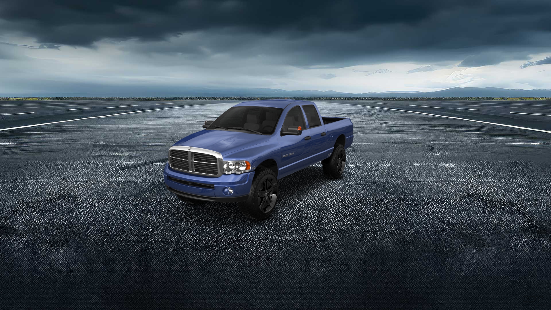 Dodge Ram 1500 6.4 ft box 4 Door pickup truck 2002 tuning