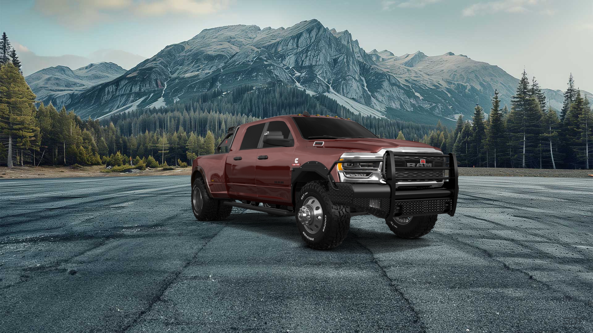 Dodge Ram 3500 4 Door pickup truck 2020 tuning