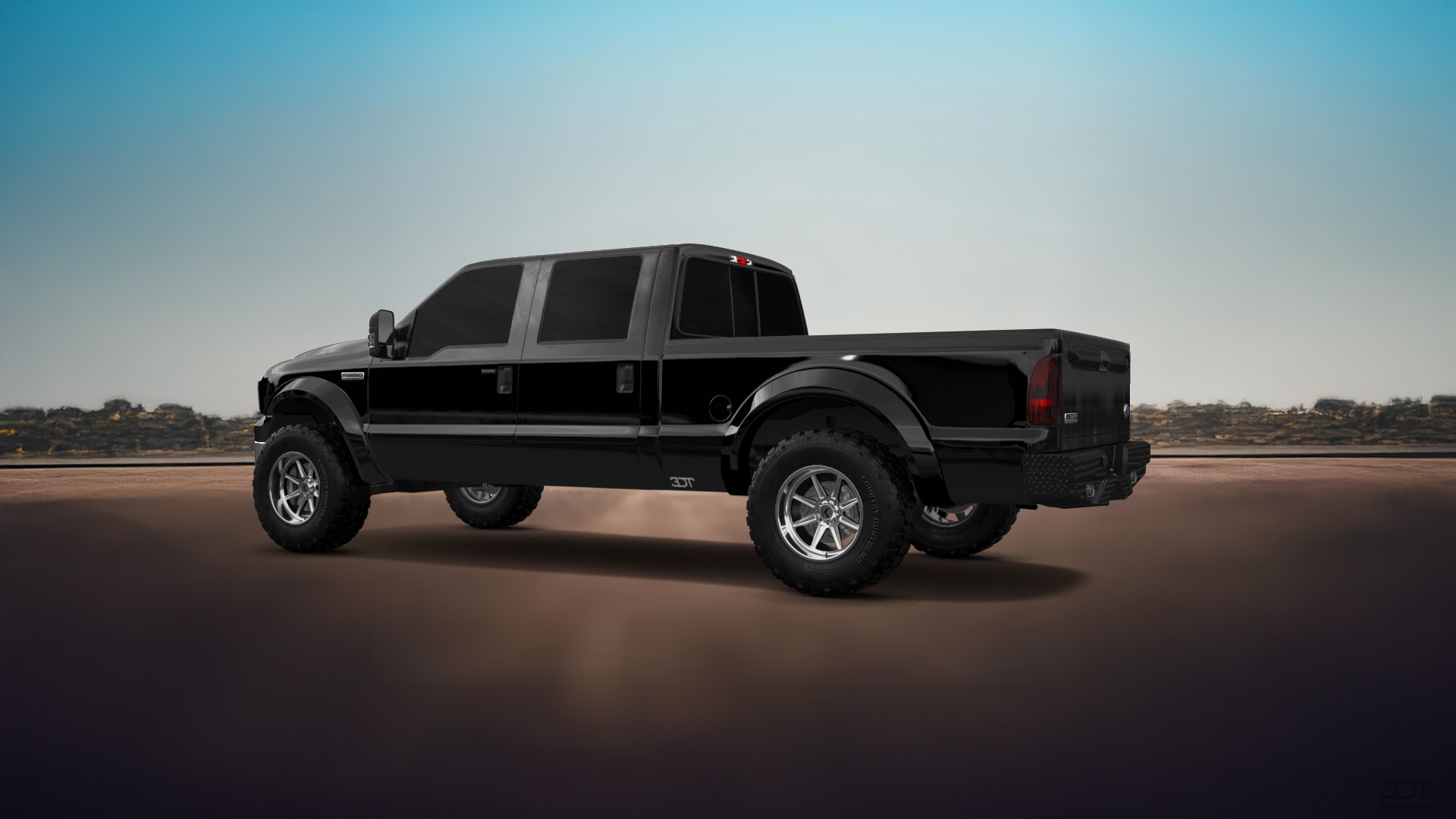 Ford F-250 Crew Cab 4 Door pickup truck 1999 tuning