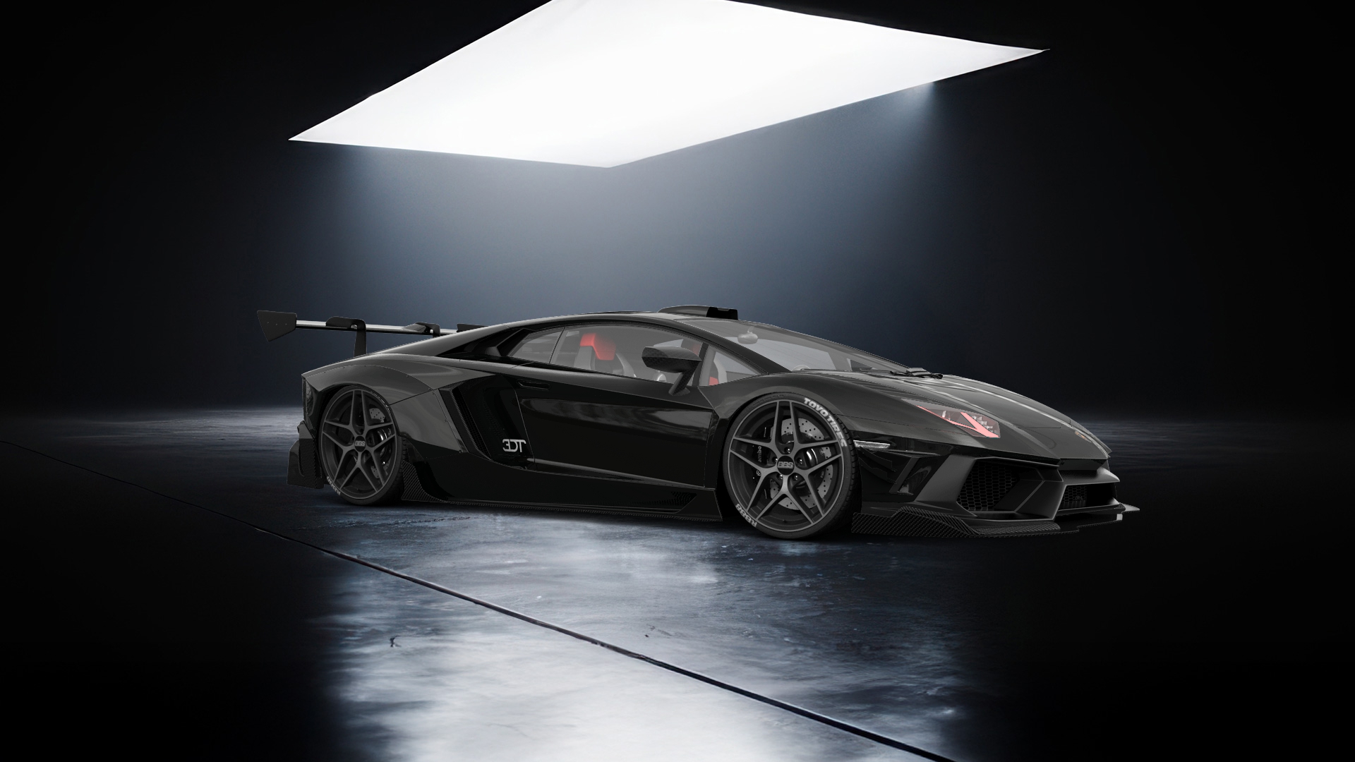 Lamborghini Aventador 2 Door Coupe 2012 tuning