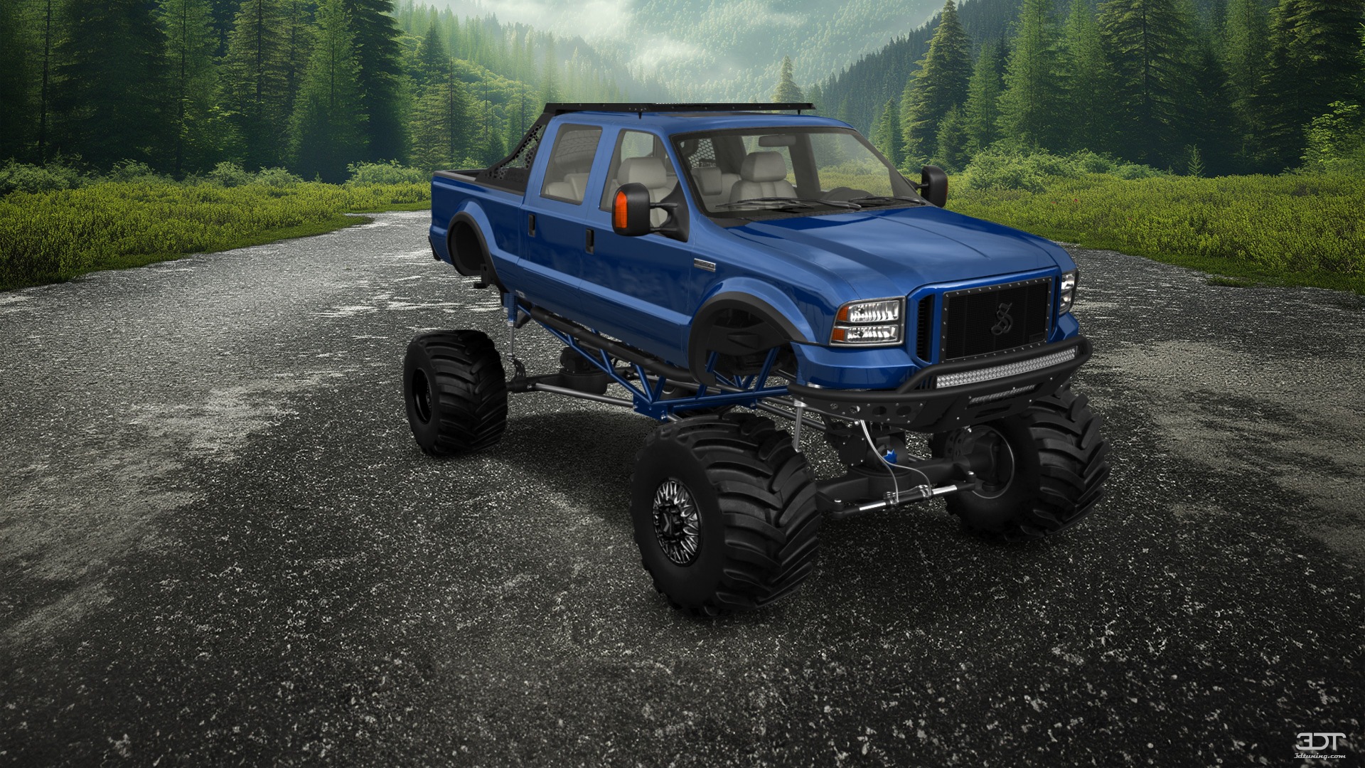 Ford F-250 Crew Cab 4 Door pickup truck 1999 tuning