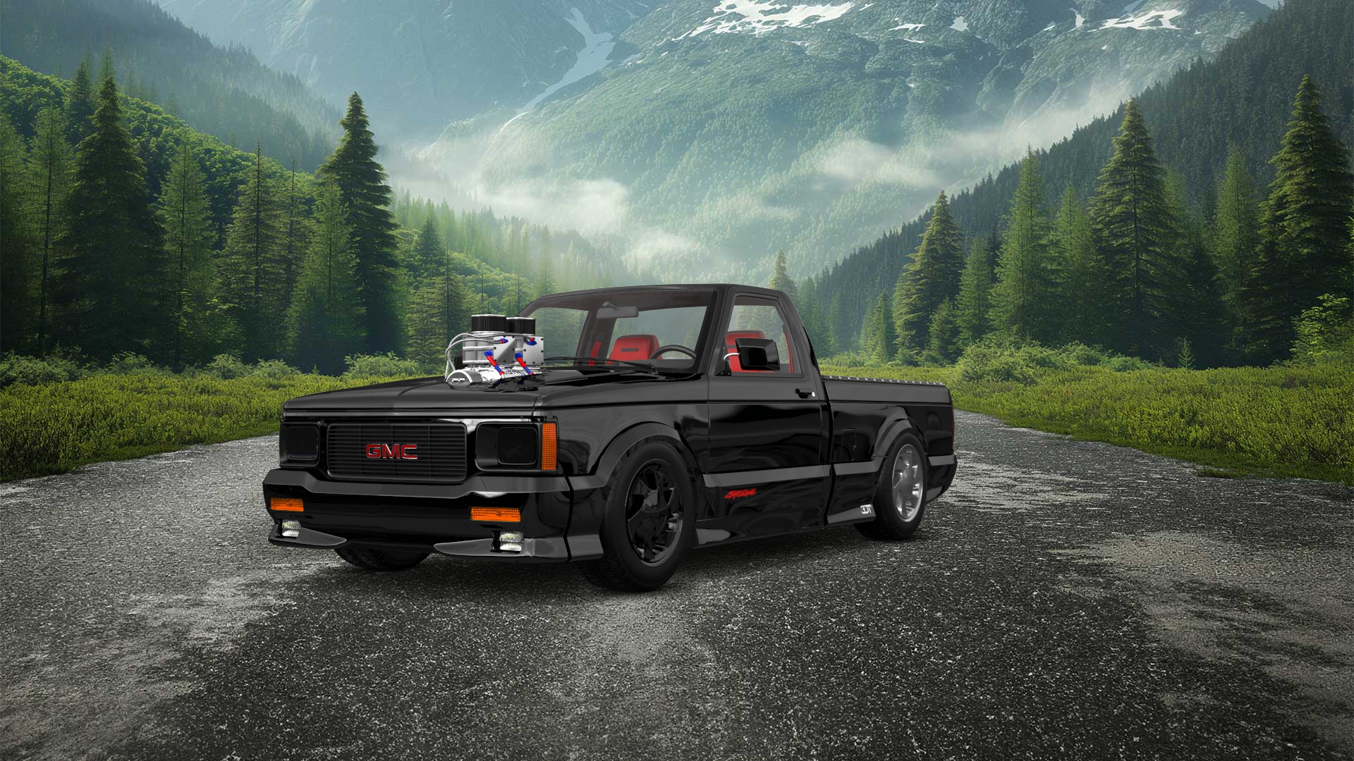 GMC Syclone 2 Door pickup truck 1991 Images
