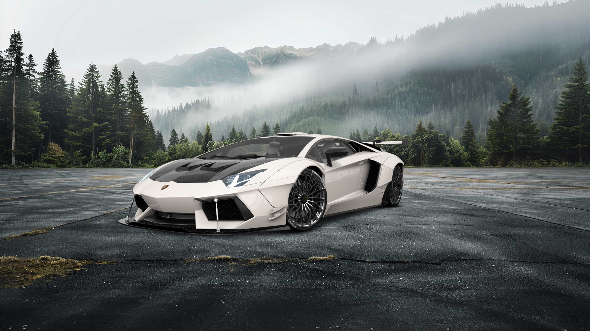 Lamborghini Aventador 2 Door Coupe 2012 tuning