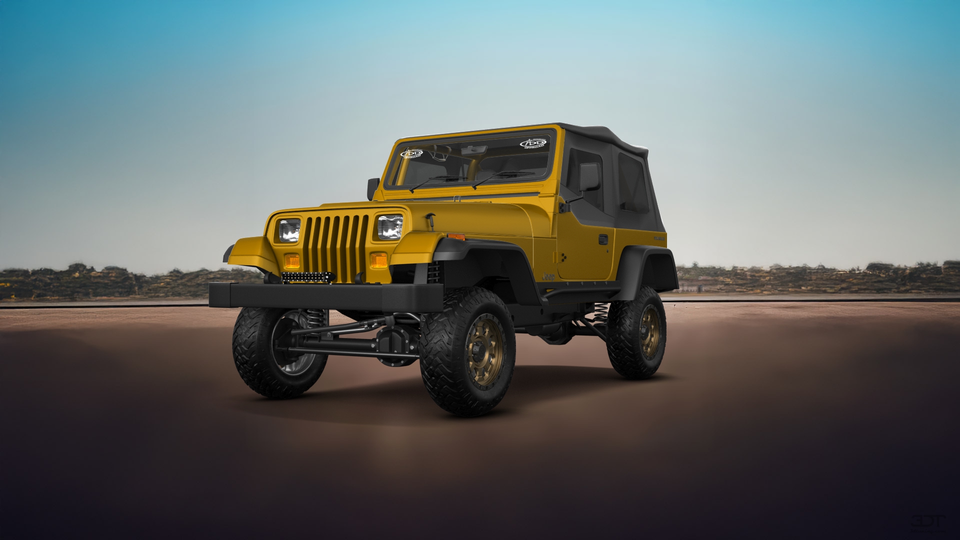 Jeep Wrangler YJ 2 Door SUV 1990 tuning