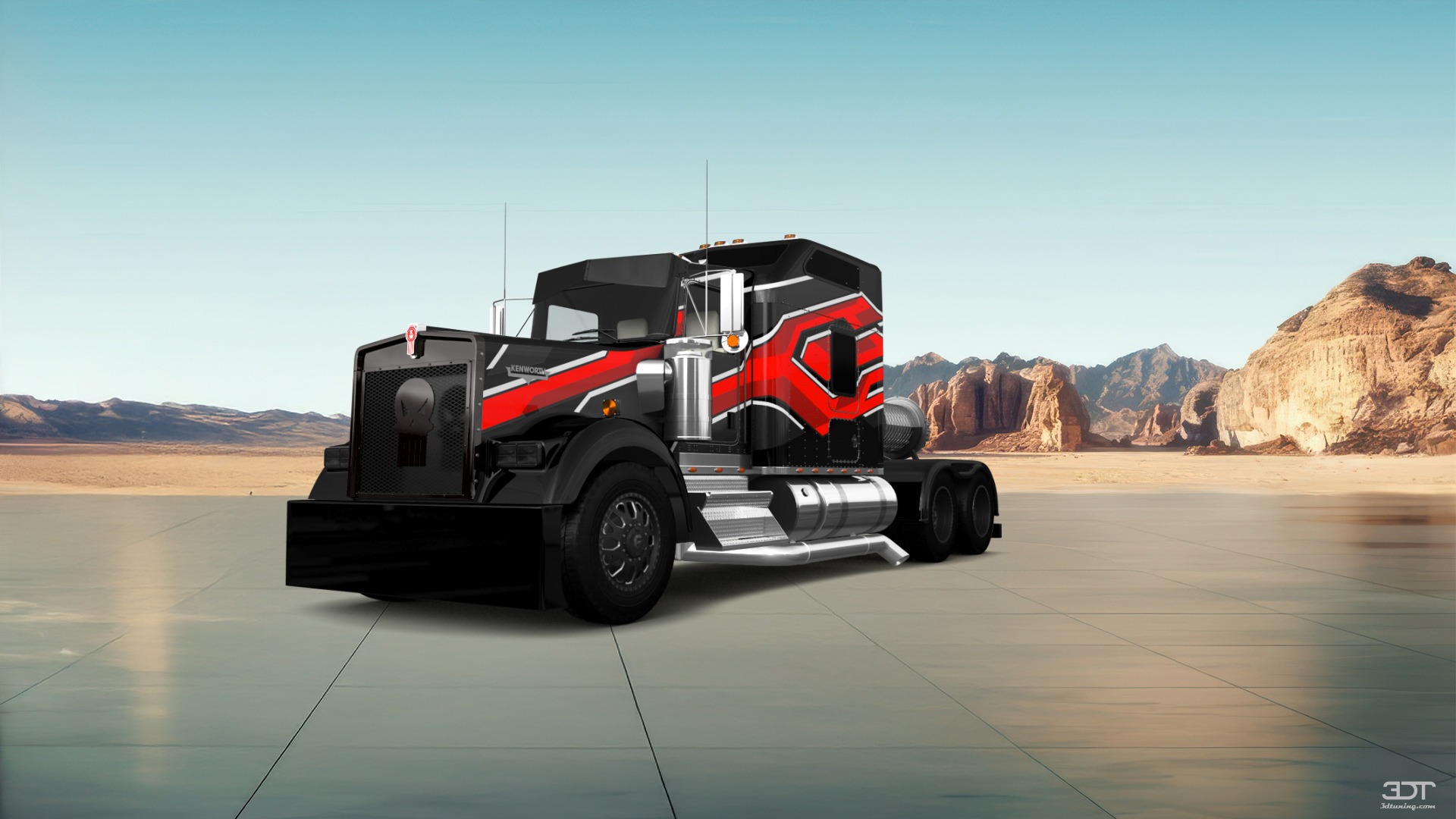 Kenworth W900 Sleeper Cab Truck 2015 tuning