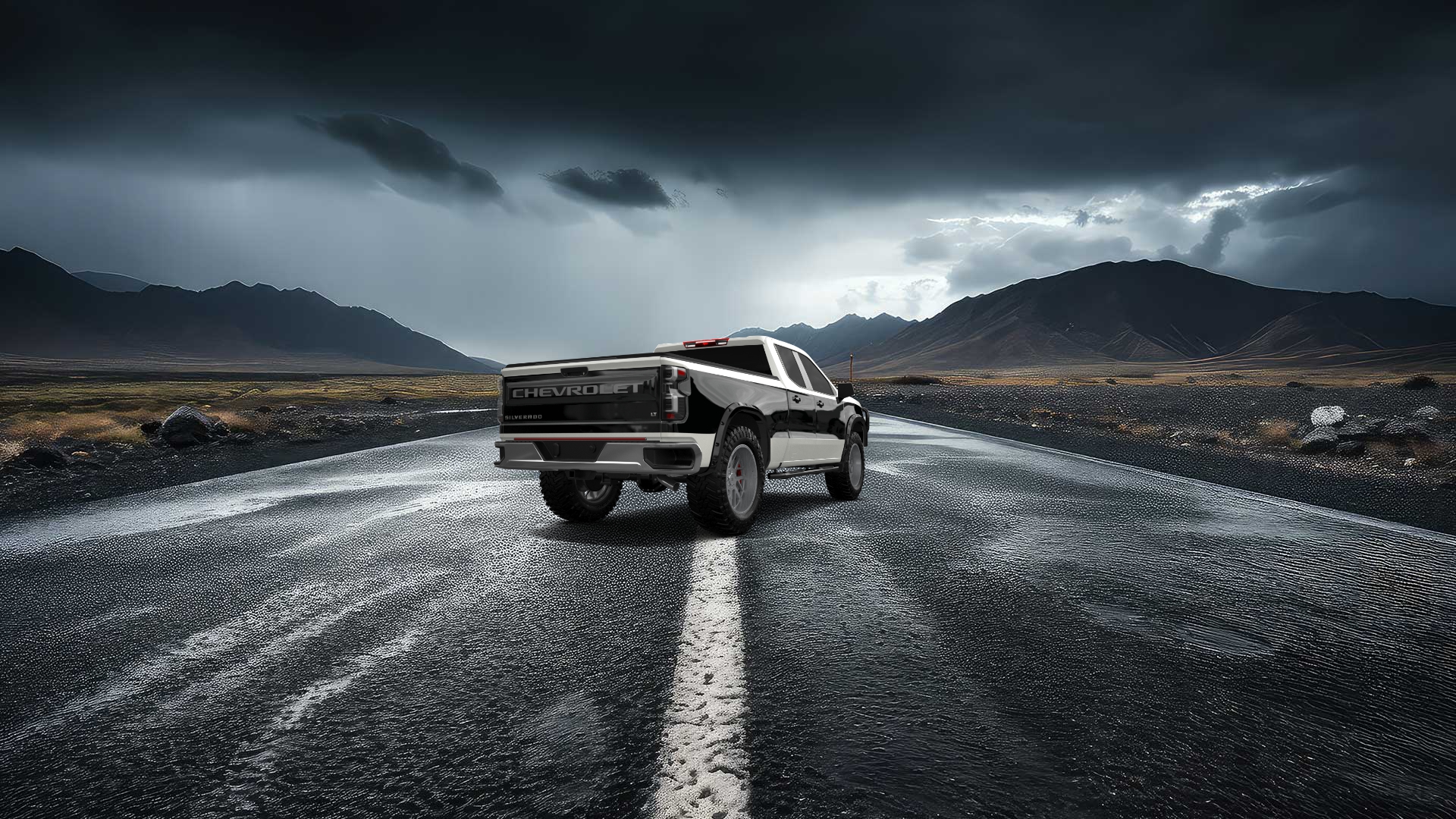 Chevrolet Silverado 1500 6.6 ft box 4 Door pickup truck 2021