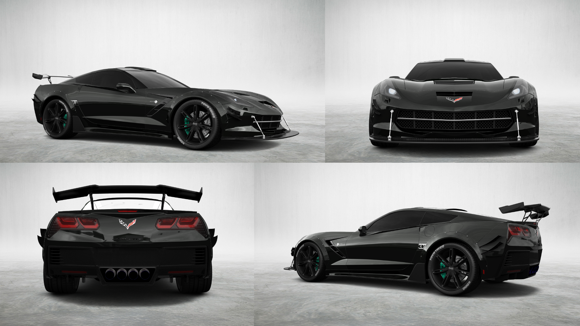 Chevrolet Corvette C7 2 Door Coupe 2015 tuning