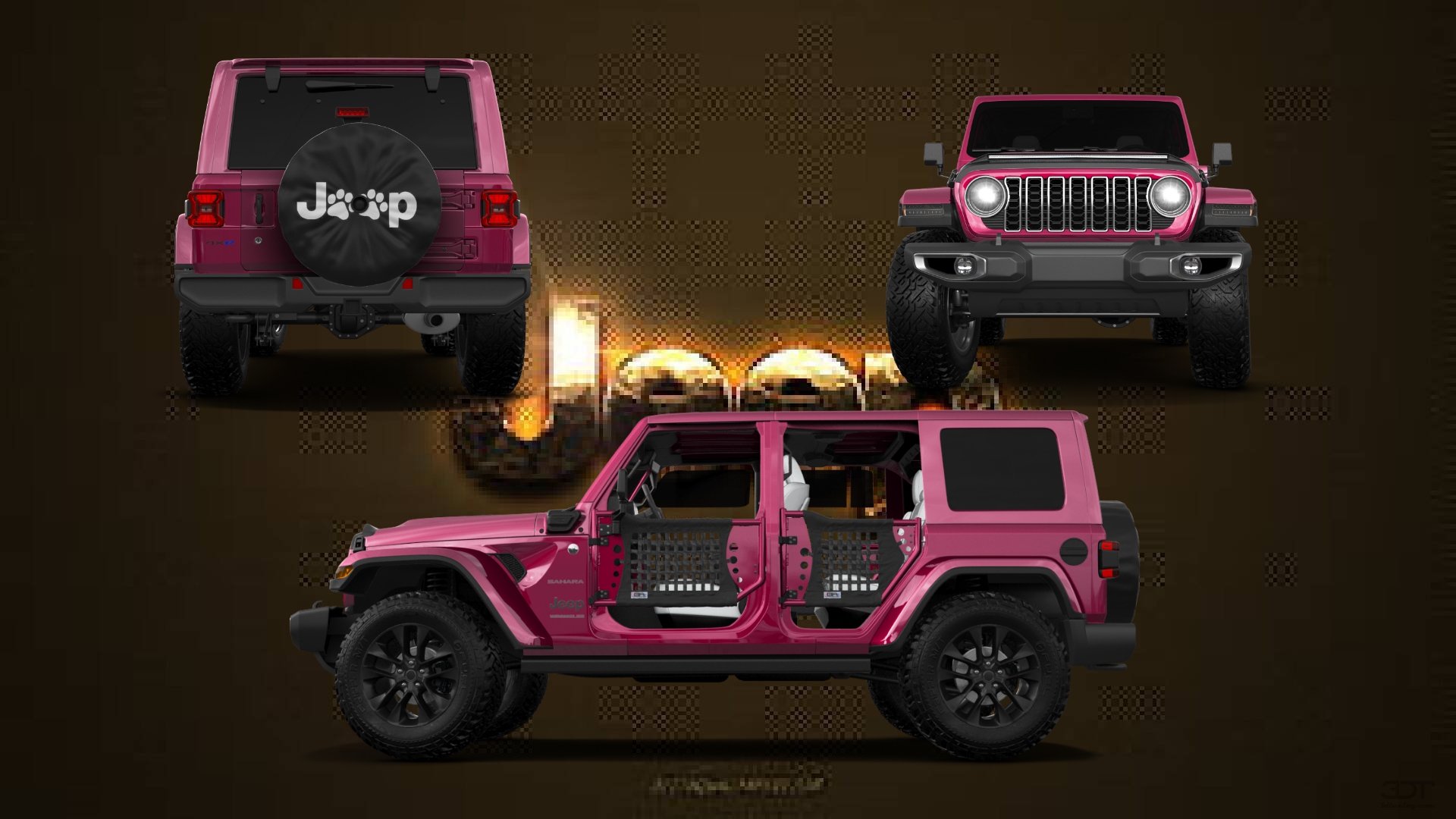 Jeep Wrangler JL 4 Door SUV 2024 Images
