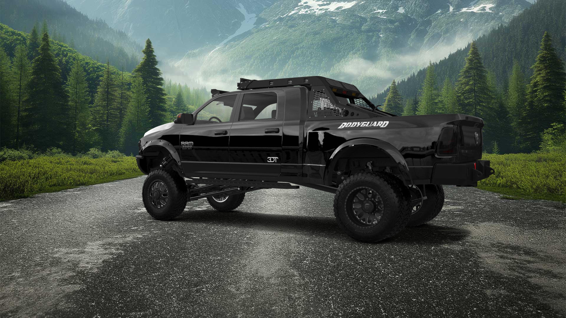 Dodge Ram 3500 4 Door Truck 2014