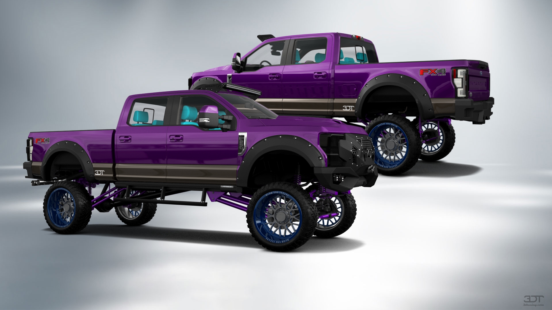Ford F-250 4 Door pickup truck 2021 tuning