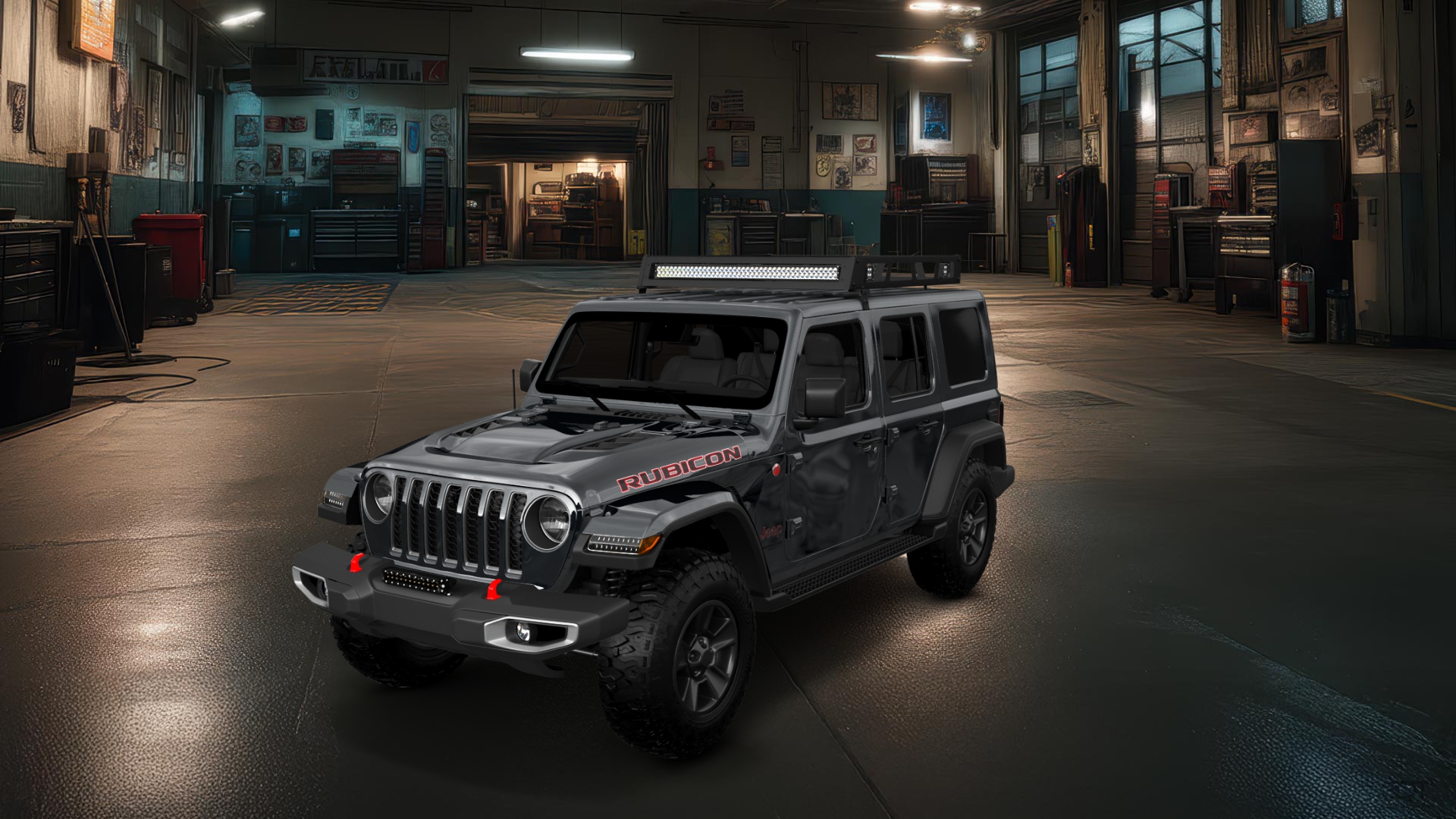Jeep Wrangler Rubicon JL 4 Door SUV 2017 tuning