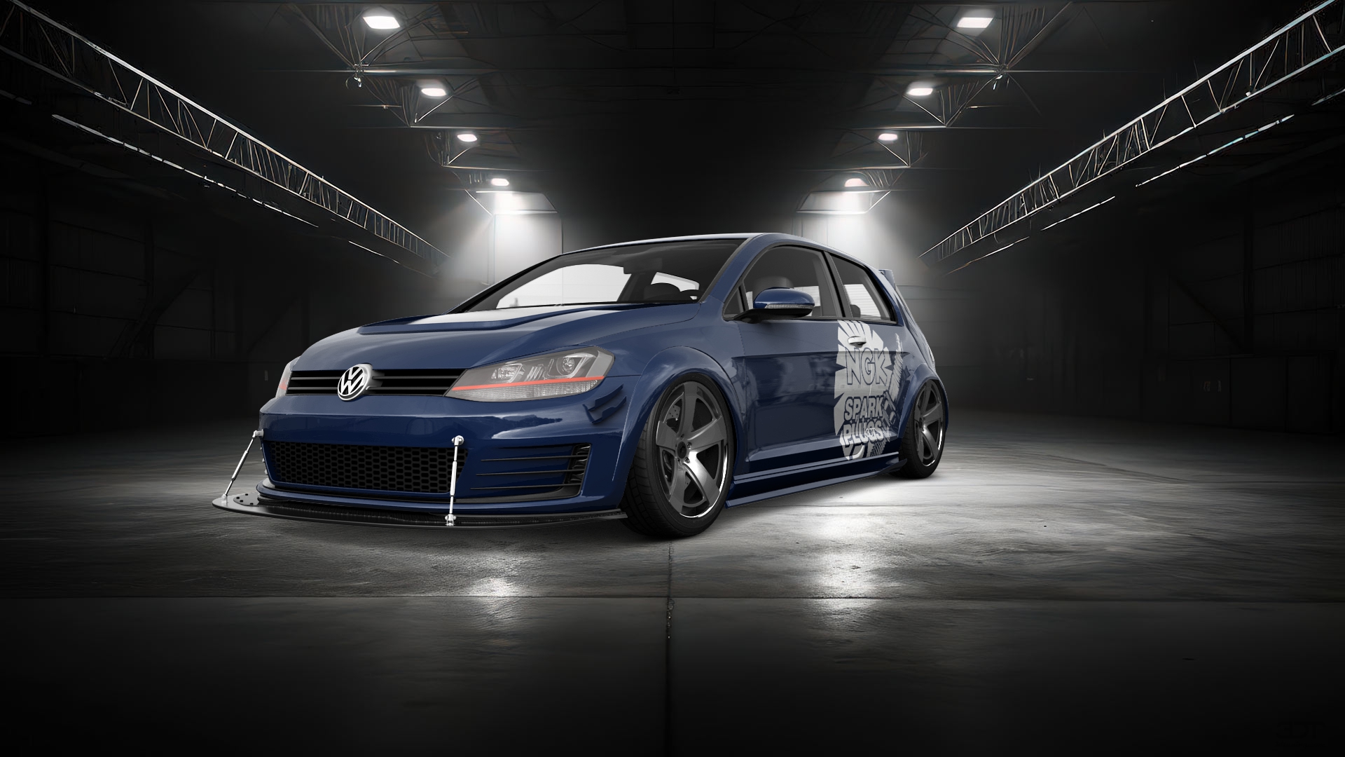 Volkswagen Golf 7 3 Door Hatchback 2013 tuning