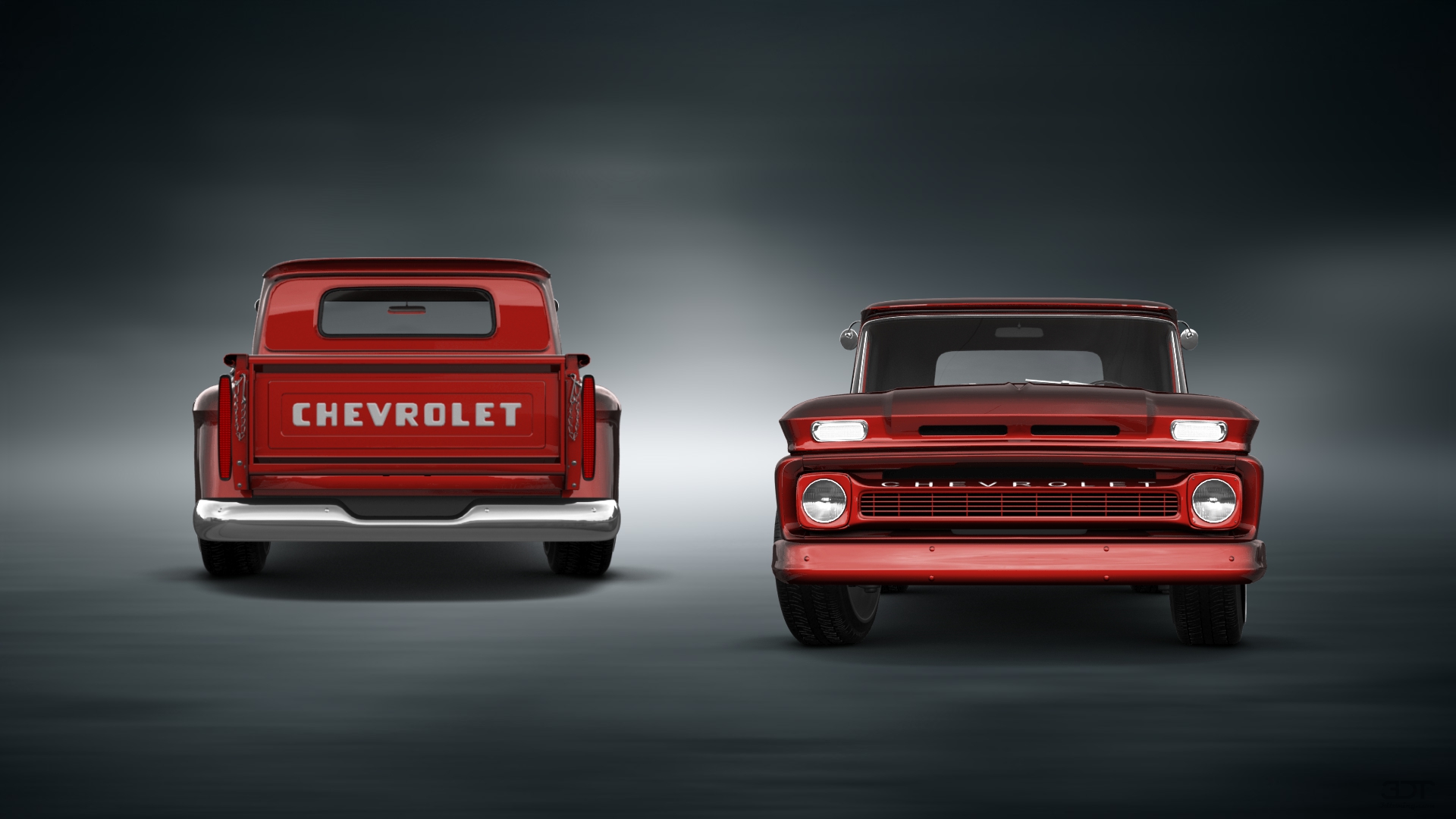 Chevrolet C-10 Stepside 2 Door pickup truck 1963