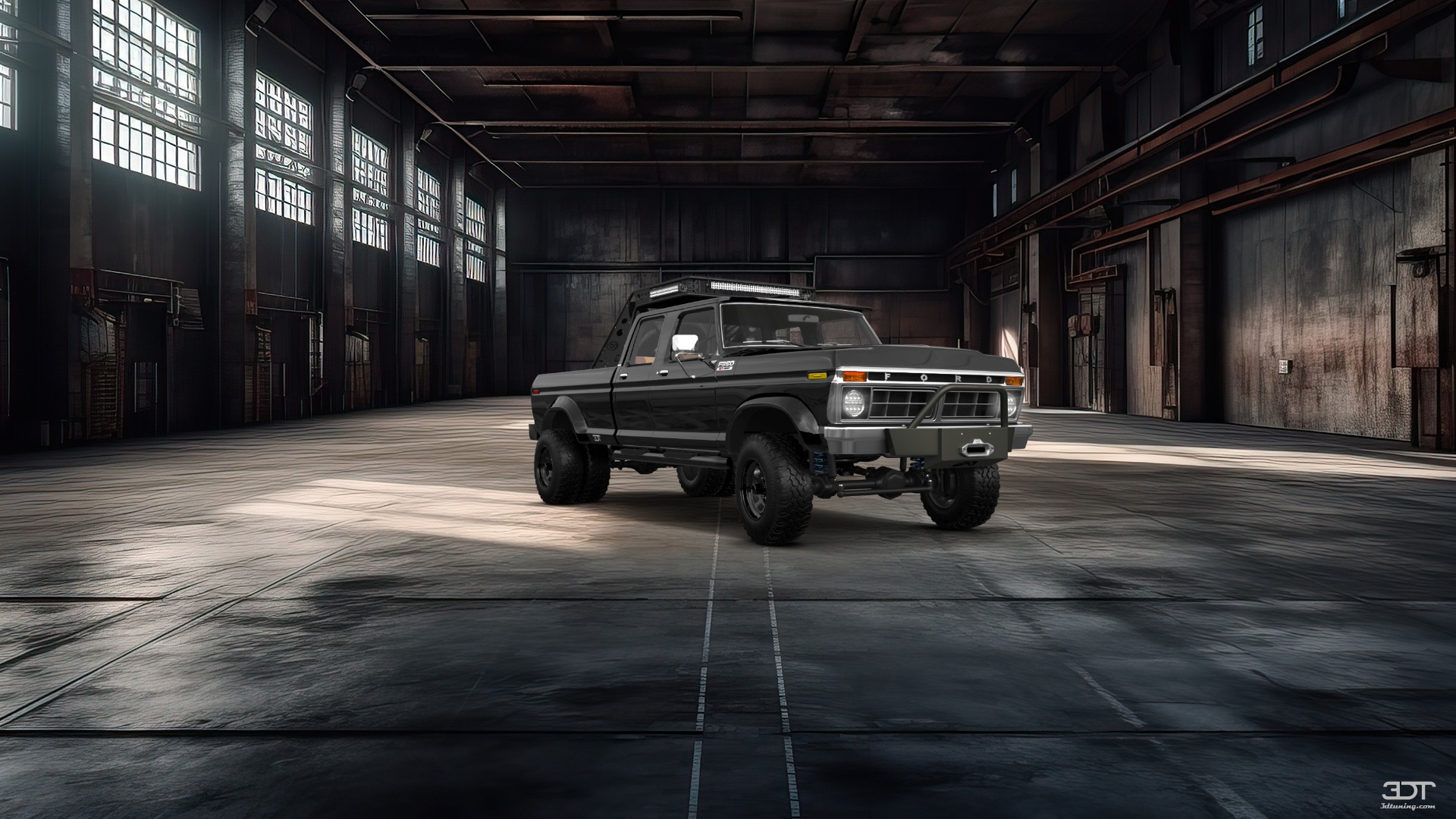 Ford F-350 Dually 4 Door pickup truck 1973