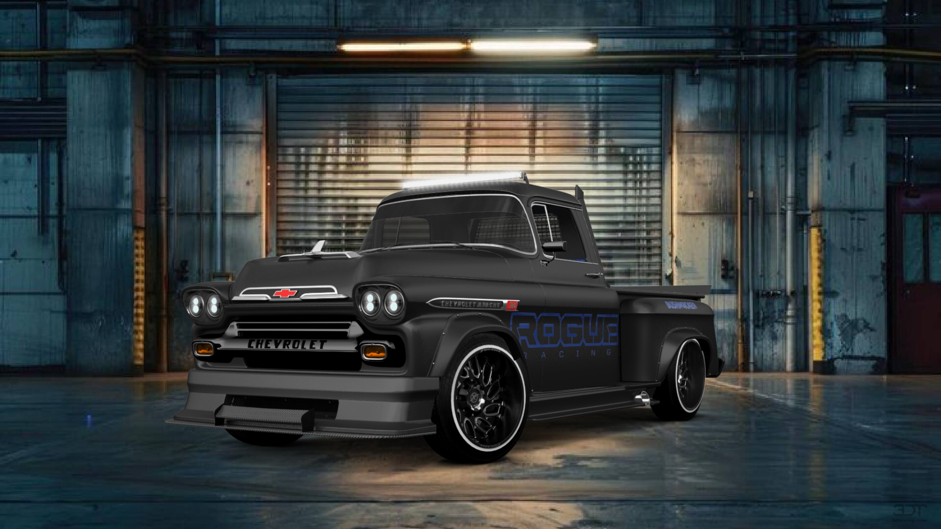 Chevrolet Apache Stepside 2 Door pickup truck 1959 tuning