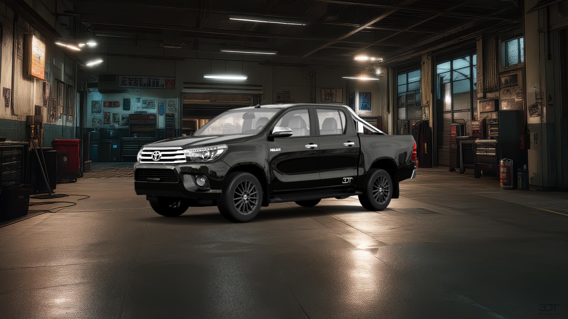 Toyota Hilux Double Cab 4 Door pickup truck 2016 tuning