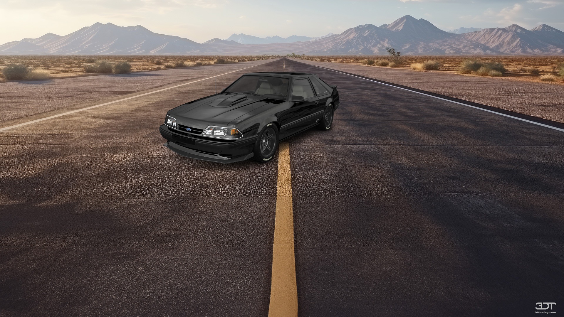 Ford Mustang 3 Door Hatchback 1988 Images