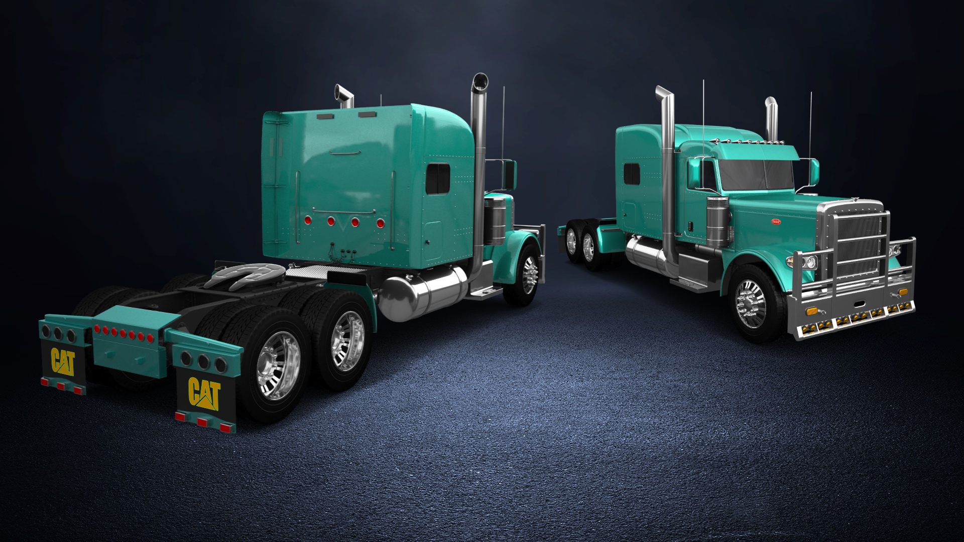 Peterbilt 389 Sleeper Cab Truck 2016