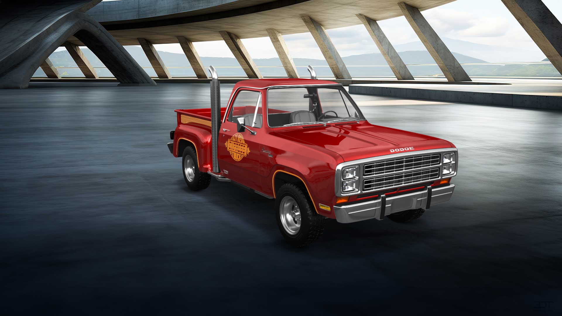 Dodge Lil Red Express 2 Door pickup truck 1979