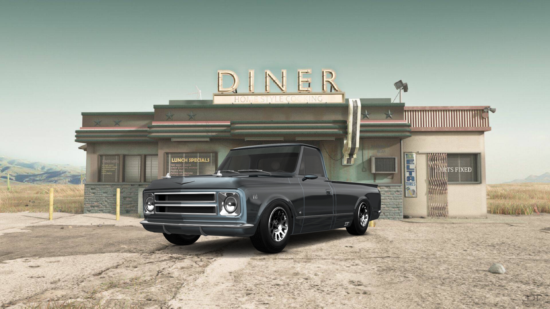 Chevrolet C-10 Cheyenne 2 Door pickup truck 1967