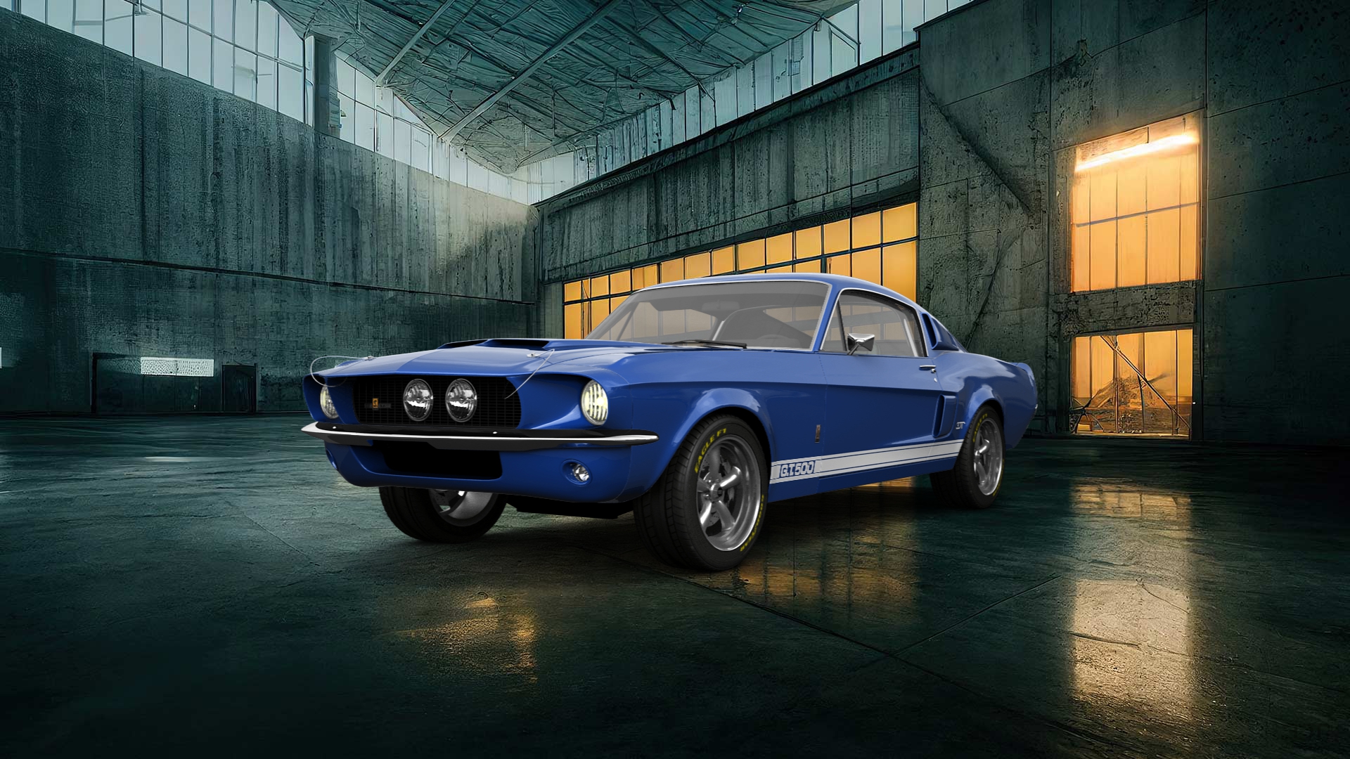 Mustang GT500 2 Door Coupe 1968