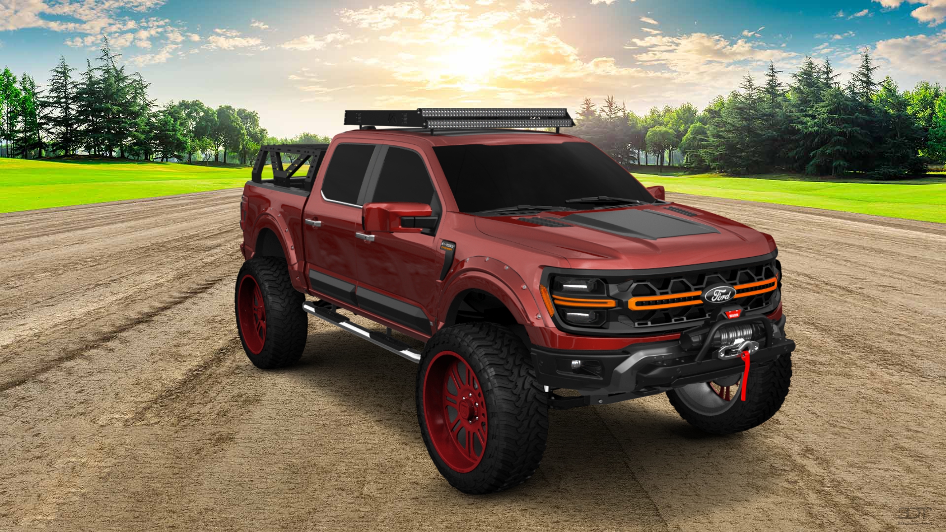 Ford F-150 SuperCrew 4 Door pickup truck 2024 tuning