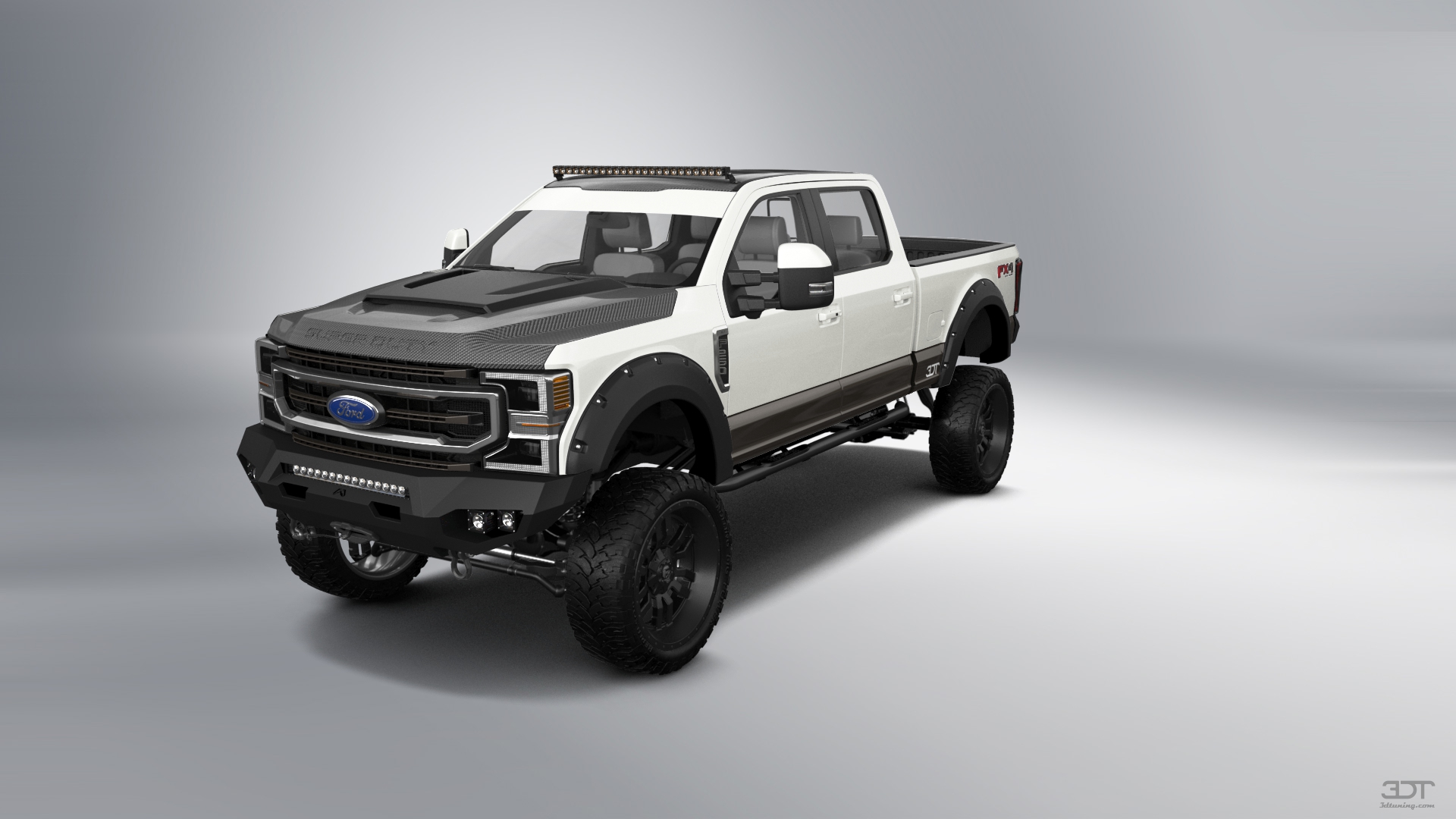 Ford F-250 4 Door pickup truck 2021 tuning