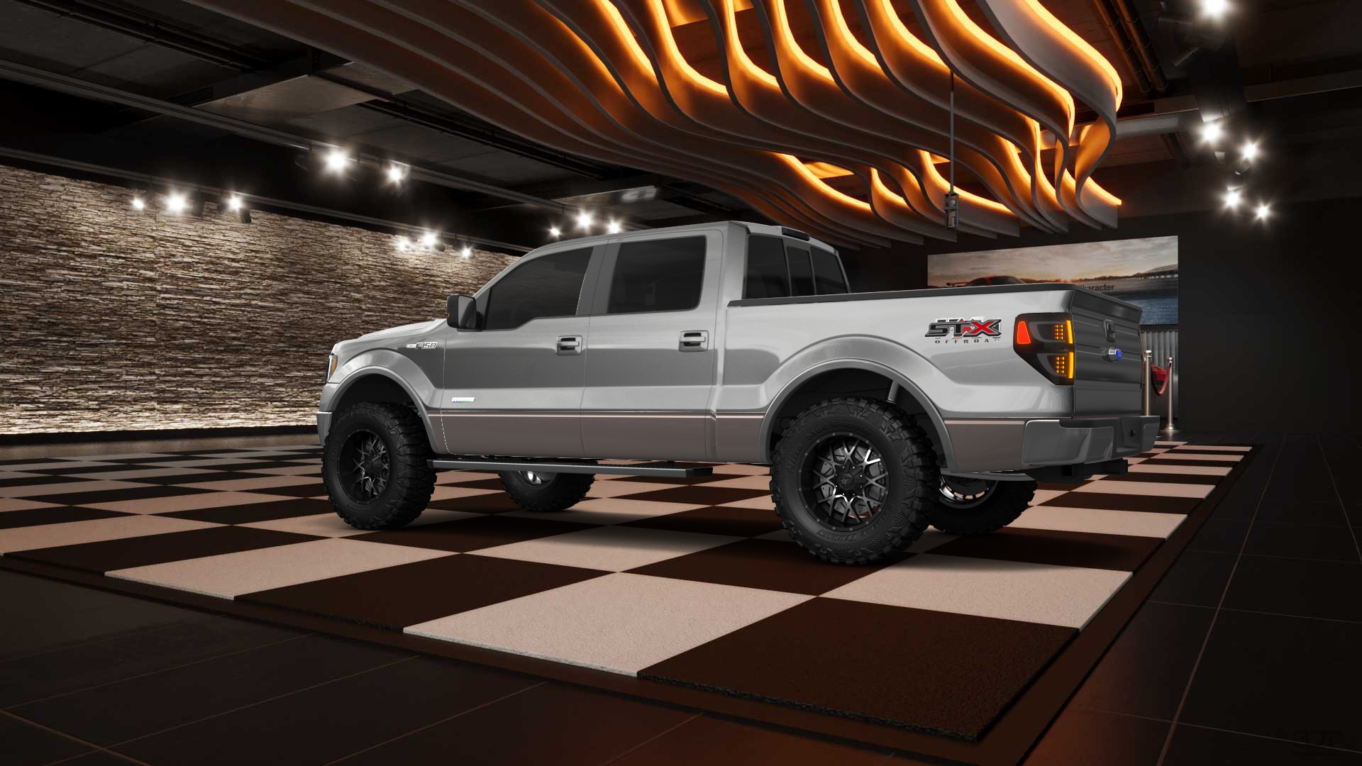 Ford F-150 Crew Cab 4 Door pickup truck 2013