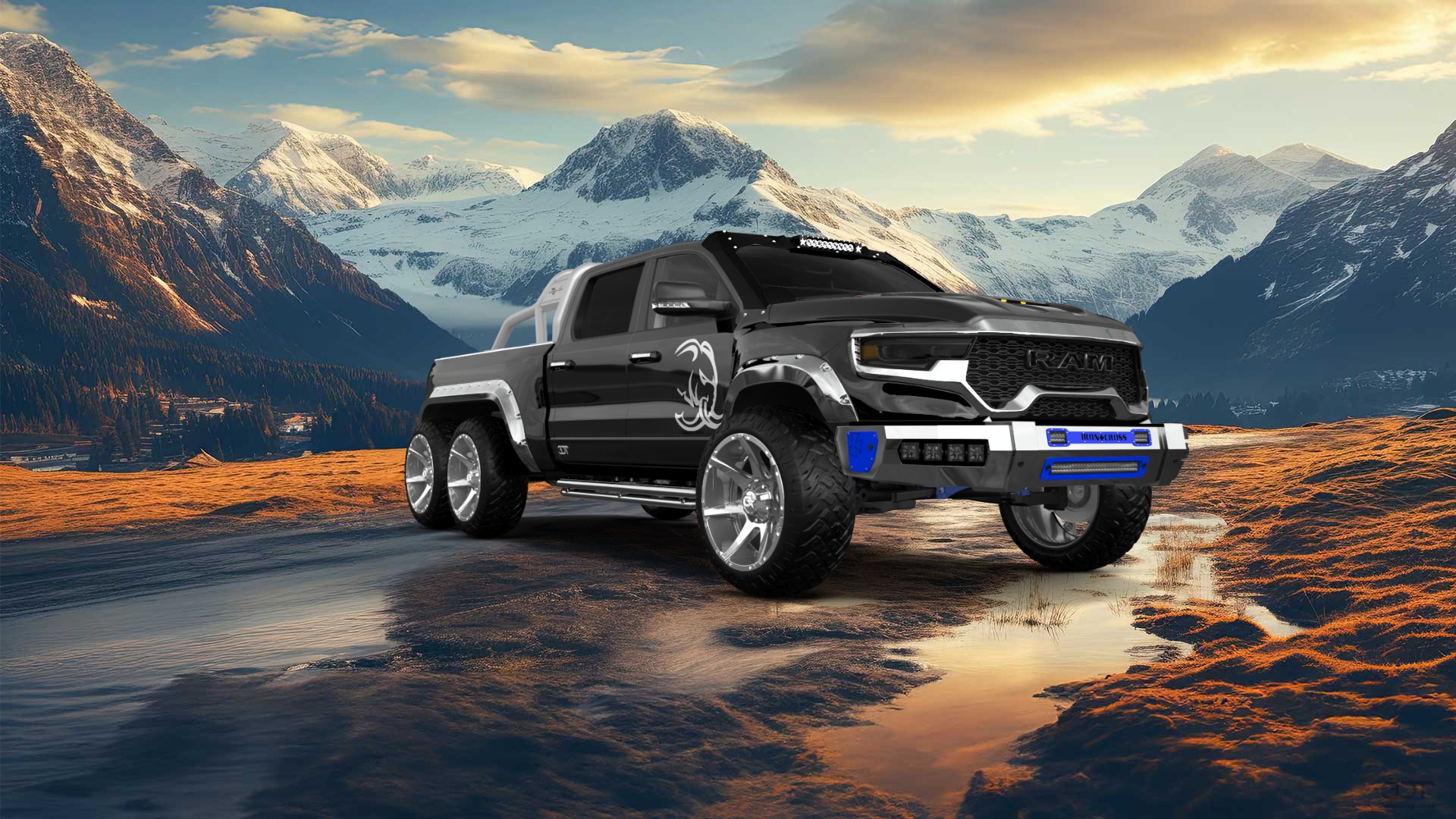 Dodge Ram Hennessey Mammoth 6X6 Truck 2021 tuning