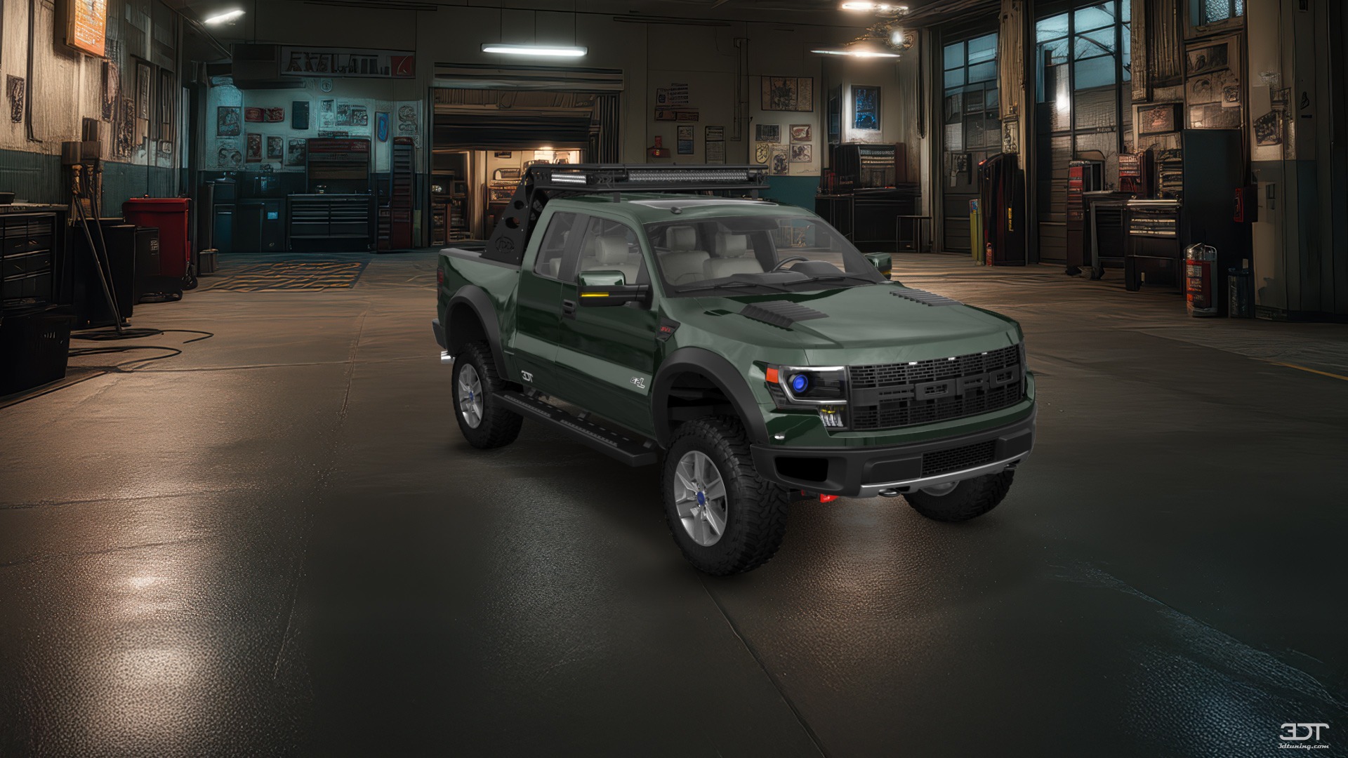 Ford F-150 SVT Raptor 2 Door pickup truck 2010 tuning
