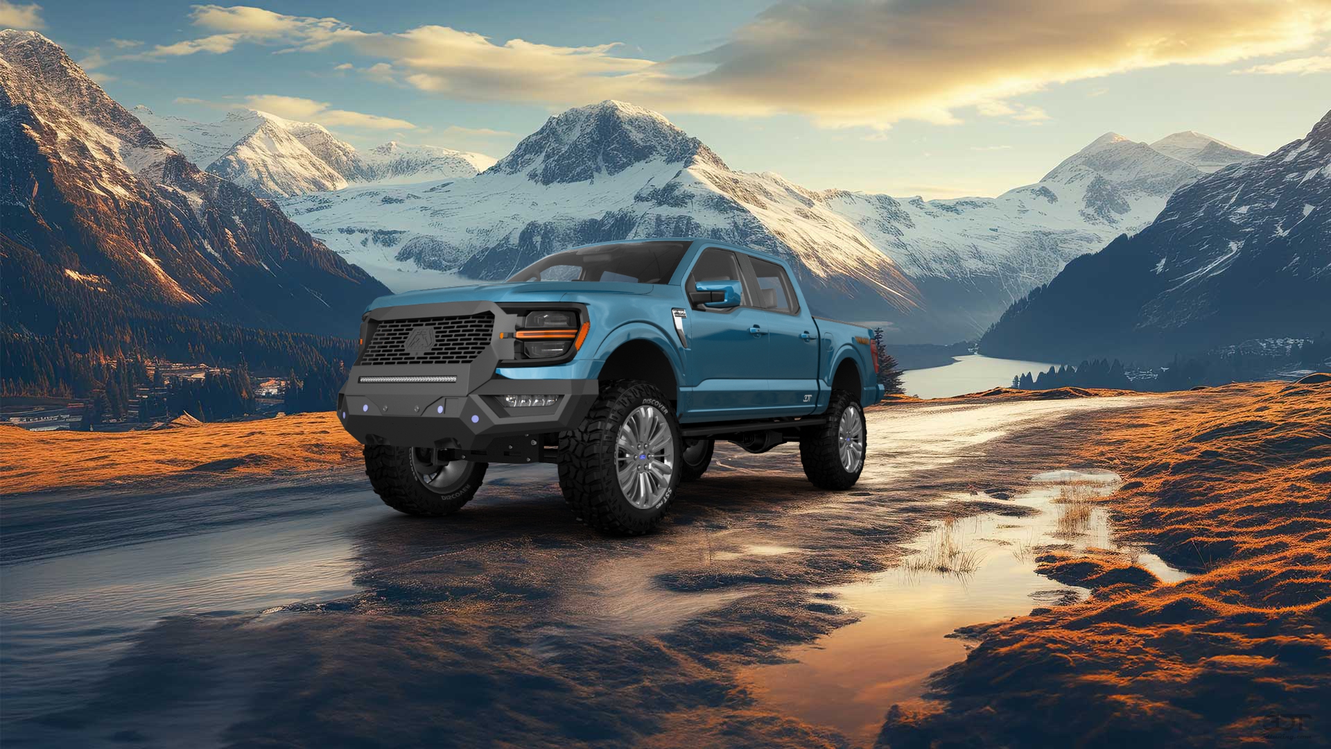 Ford F-150 SuperCrew 4 Door pickup truck 2024 tuning