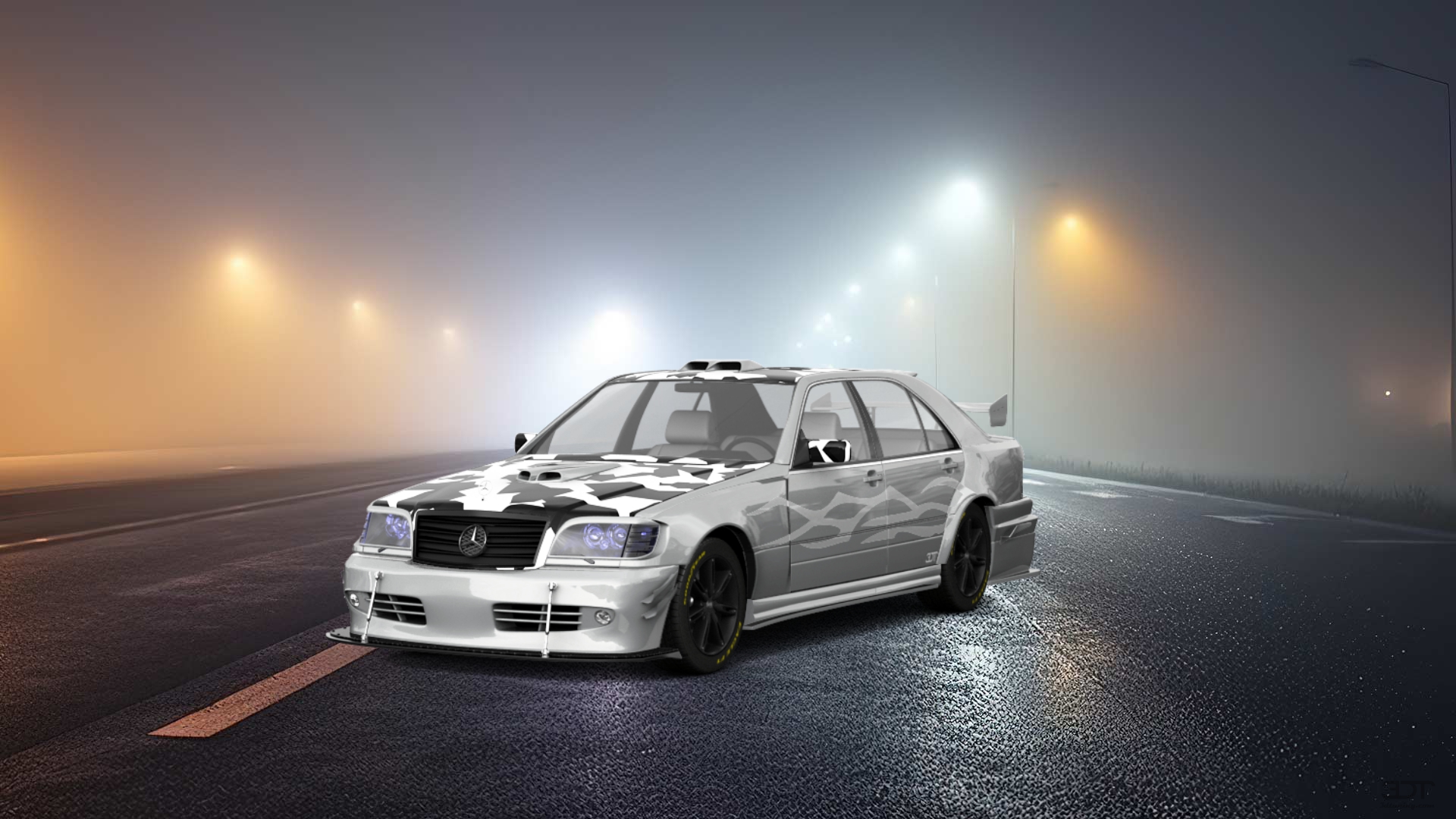 Mercedes S Class Sedan 1992 tuning