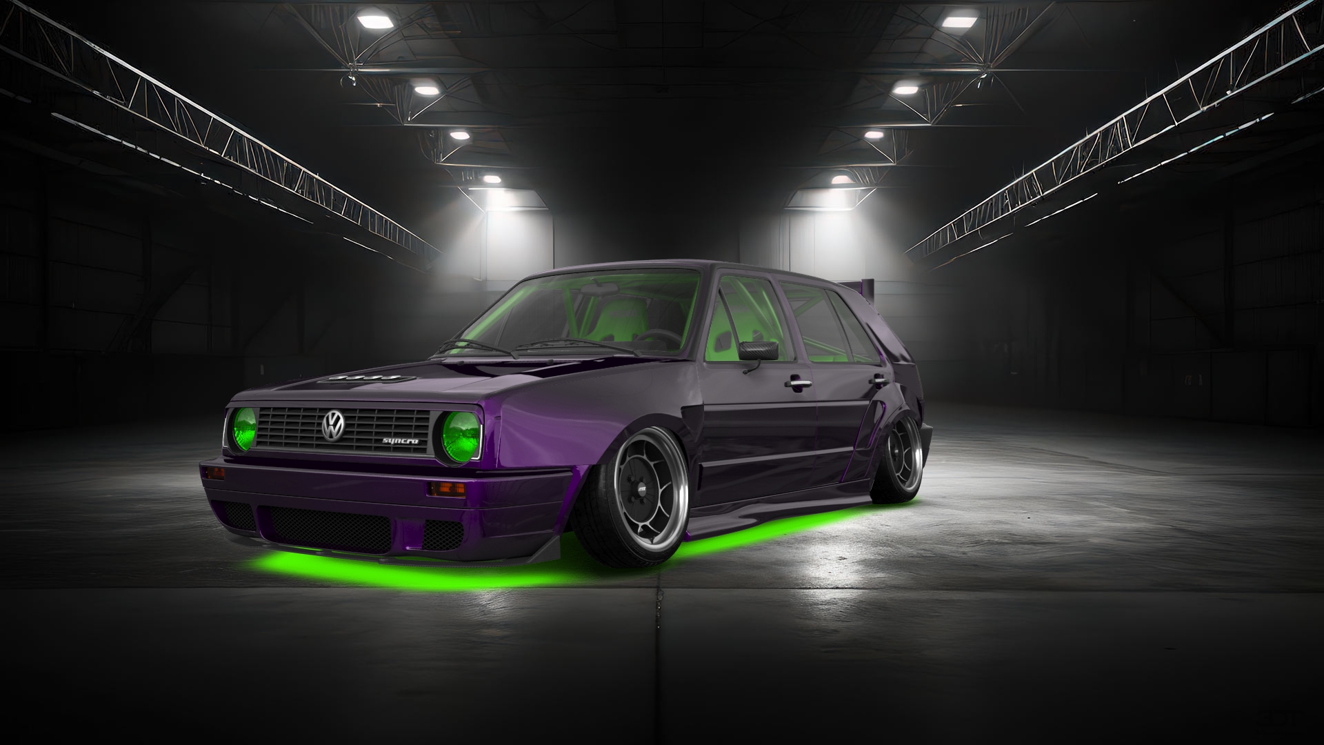 Volkswagen Golf Mk2 5 Door Hatchback 1983 tuning