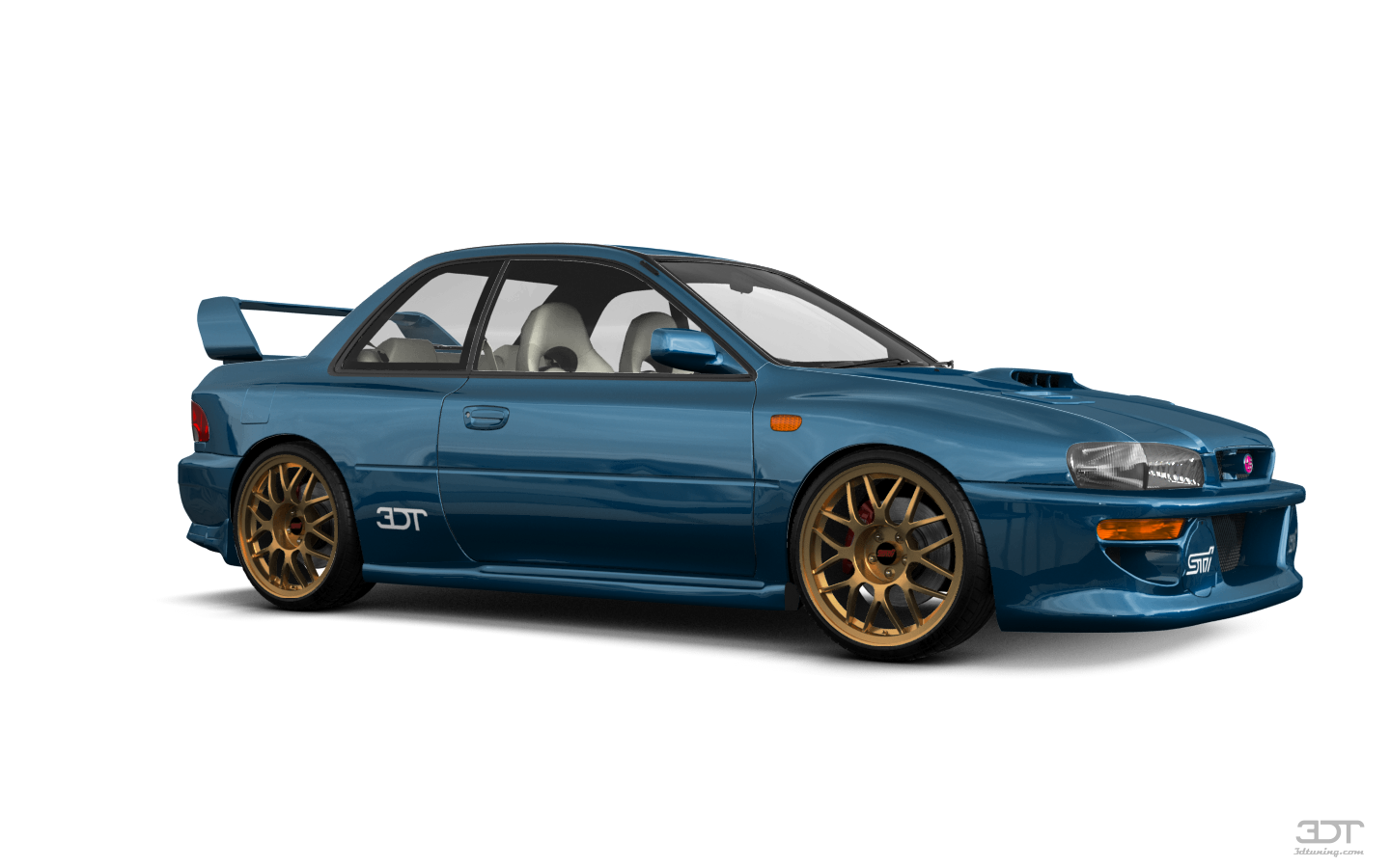 Tuning Subaru Impreza WRX STI 22B 2 Door Coupe 2000
