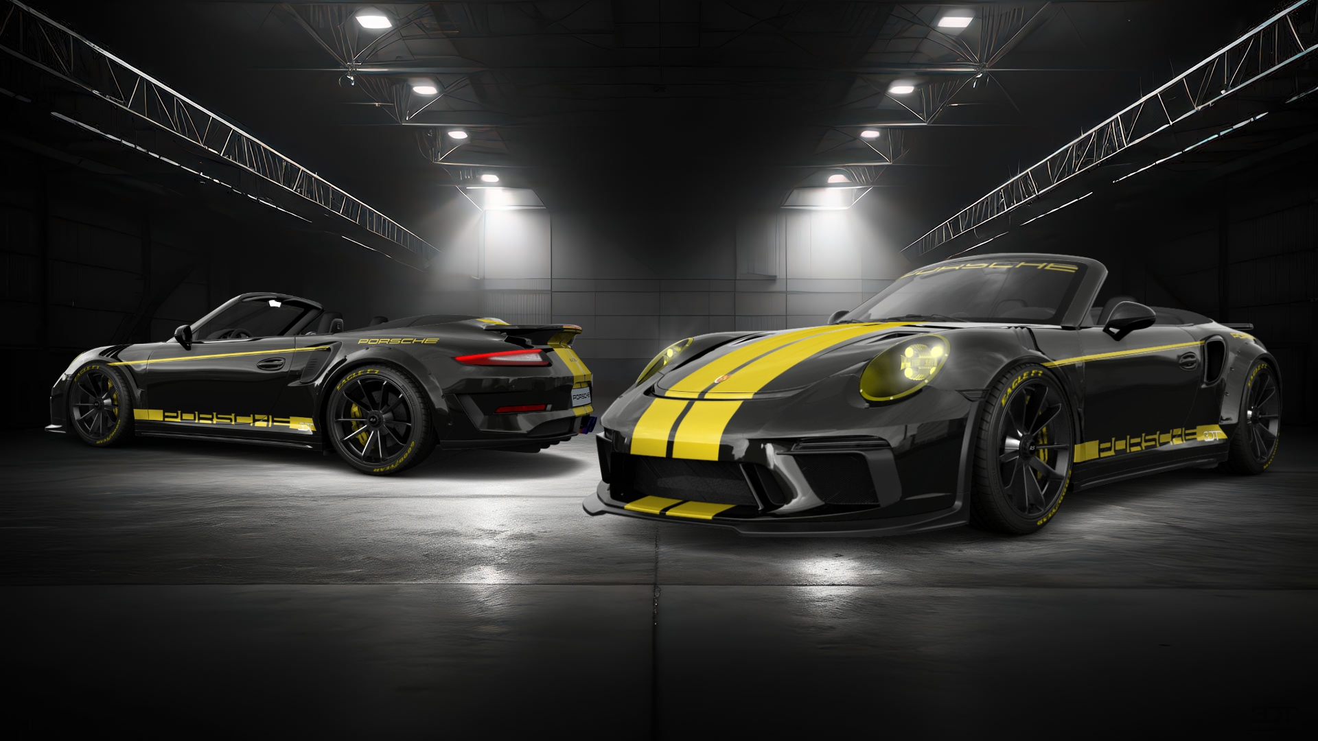 Porsche 911 Turbo S 2 Door Convertible 2014 tuning