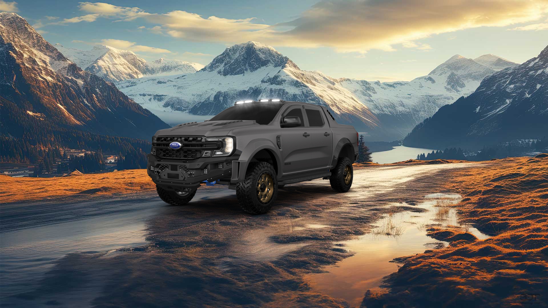Ford Ranger 4 Door pickup truck 2022