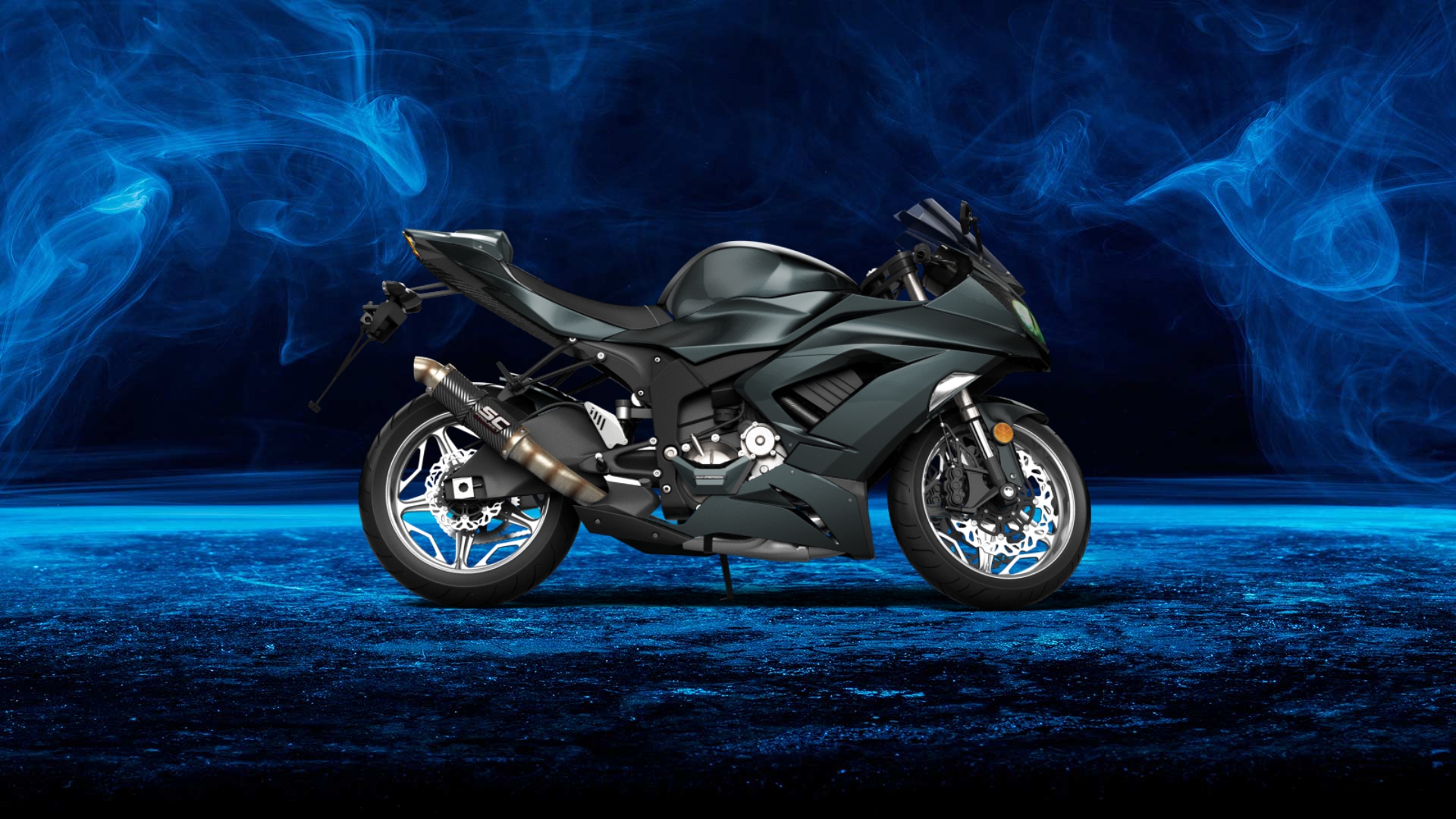 Kawasaki Ninja ZX 6R Sport Bike 2015