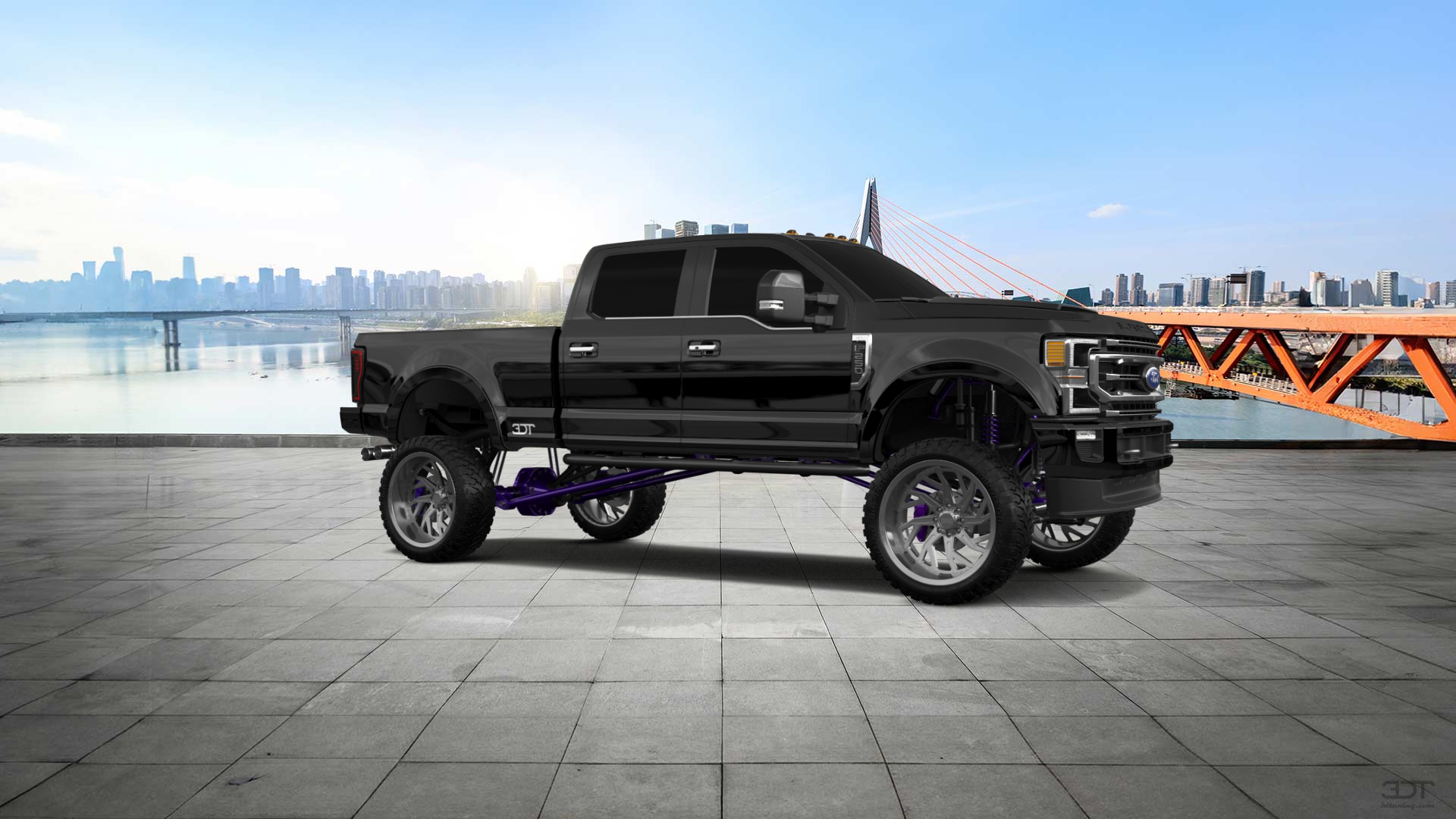 Ford F-250 4 Door pickup truck 2021 tuning