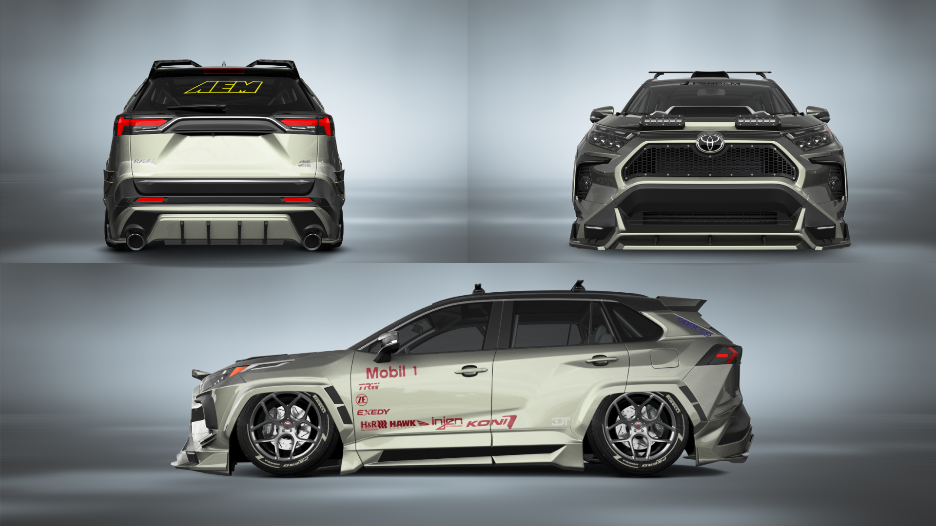 Toyota RAV4 4 Door SUV 2019 tuning