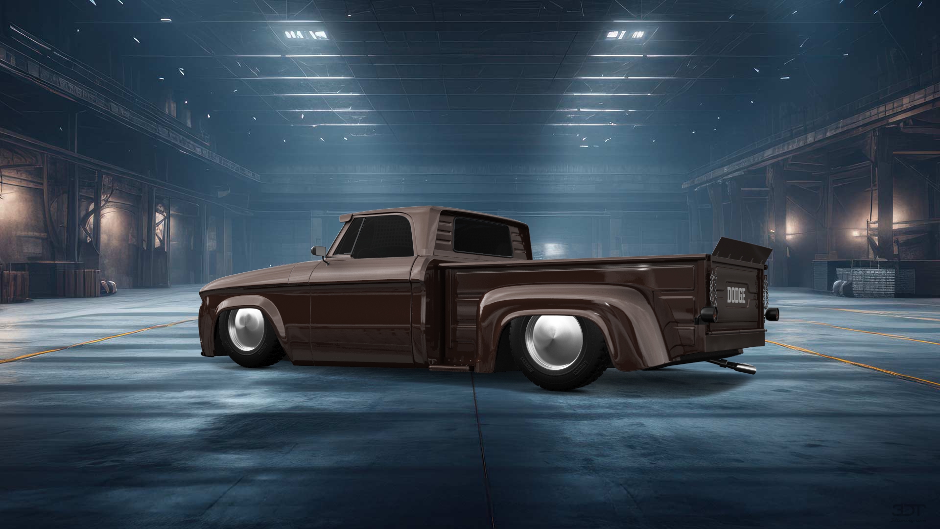 Dodge D-100 Stepside 2 Door pickup truck 1961 Images