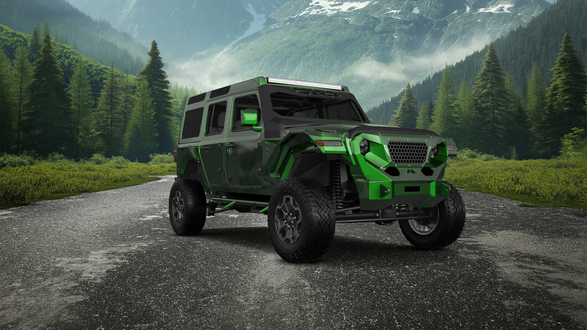 Jeep Wrangler Rubicon JL 4 Door SUV 2017