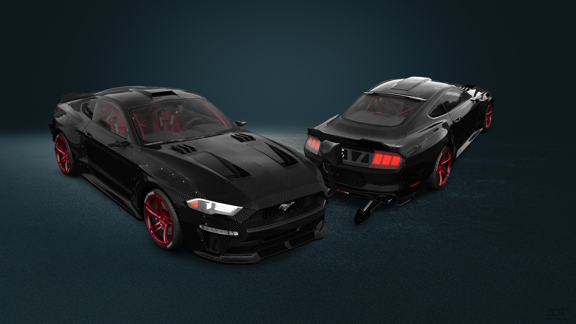Ford Mustang Ecoboost 2 Door Coupe 2018 tuning