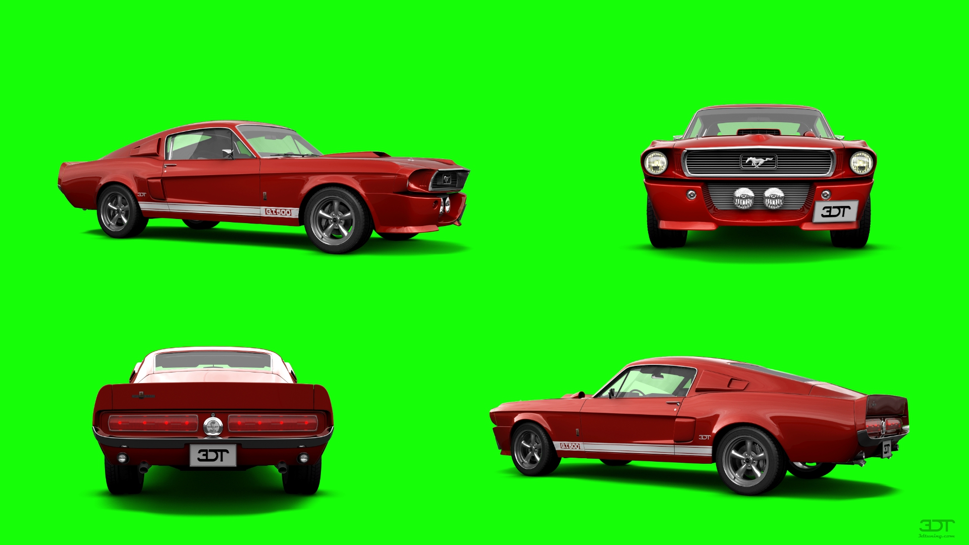 Mustang GT500 2 Door Coupe 1968 Images