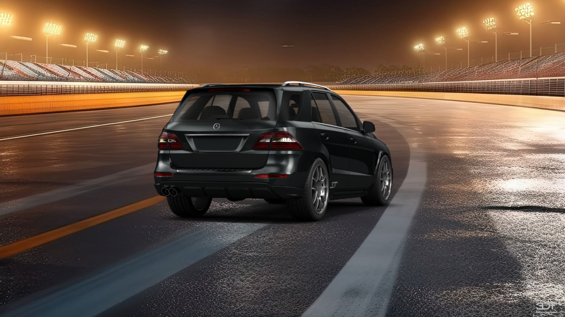 Mercedes ML class SUV 2011 Images